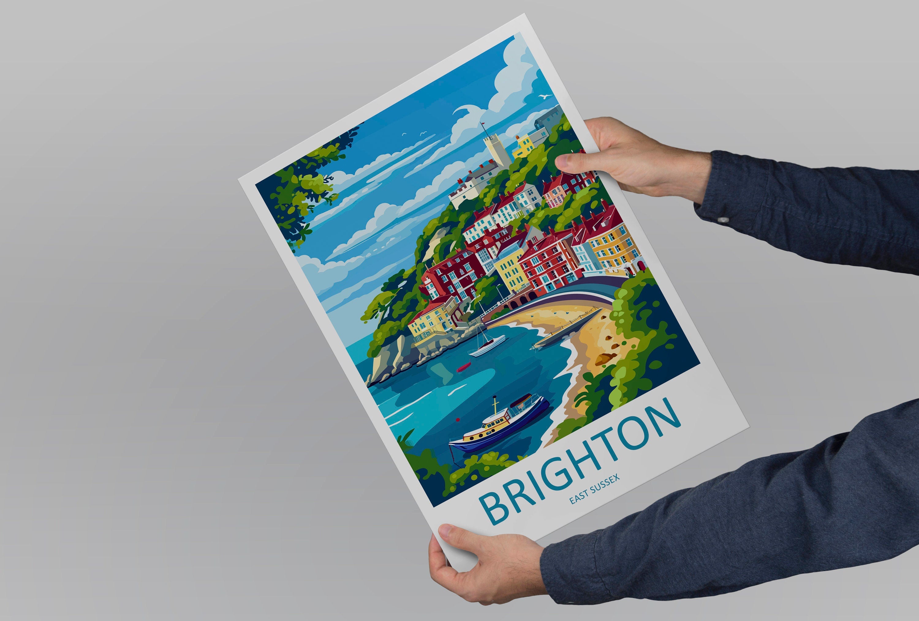 Brighton Travel Print