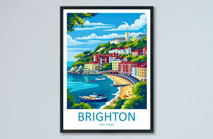 Brighton Travel Print