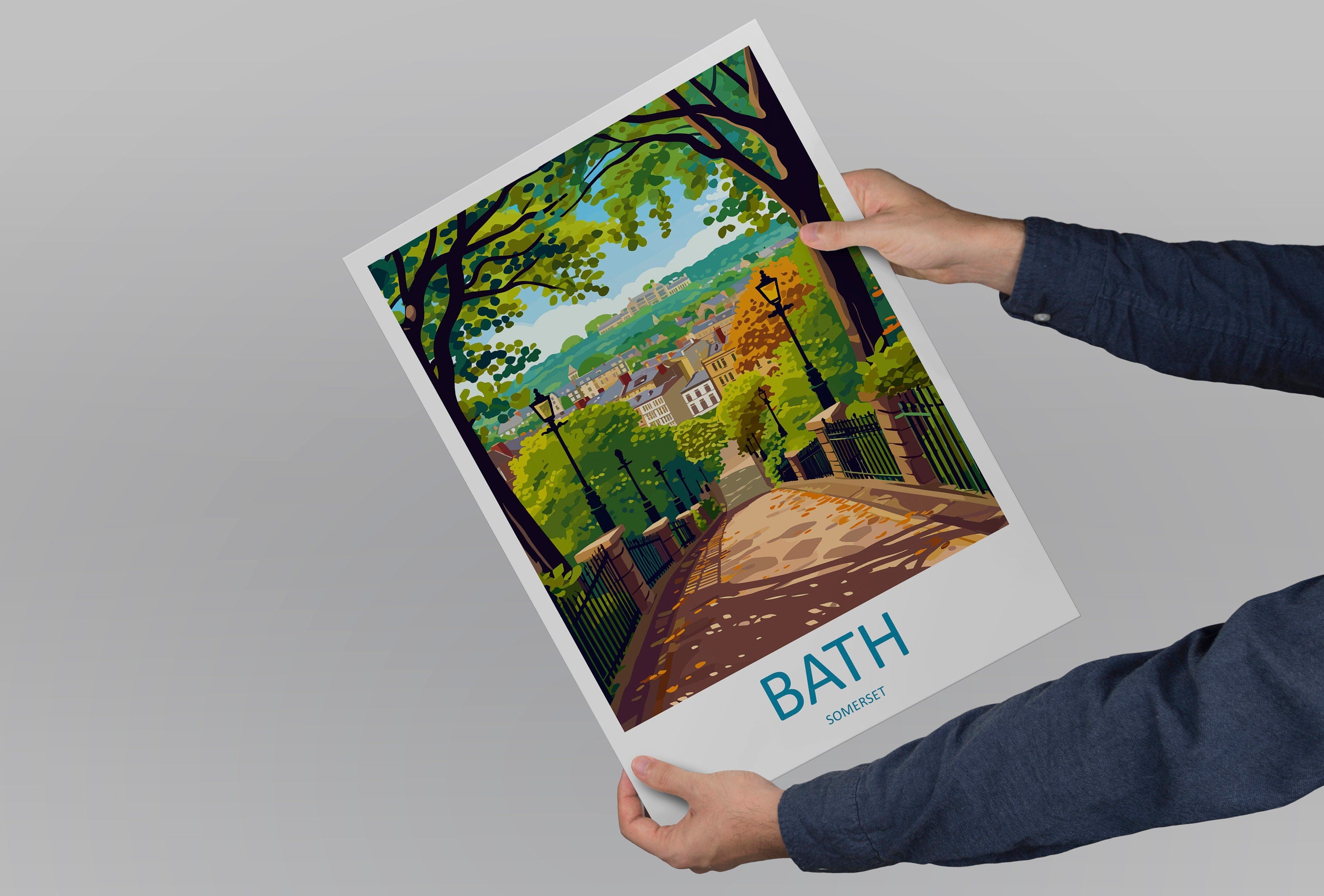 Bath Travel Print