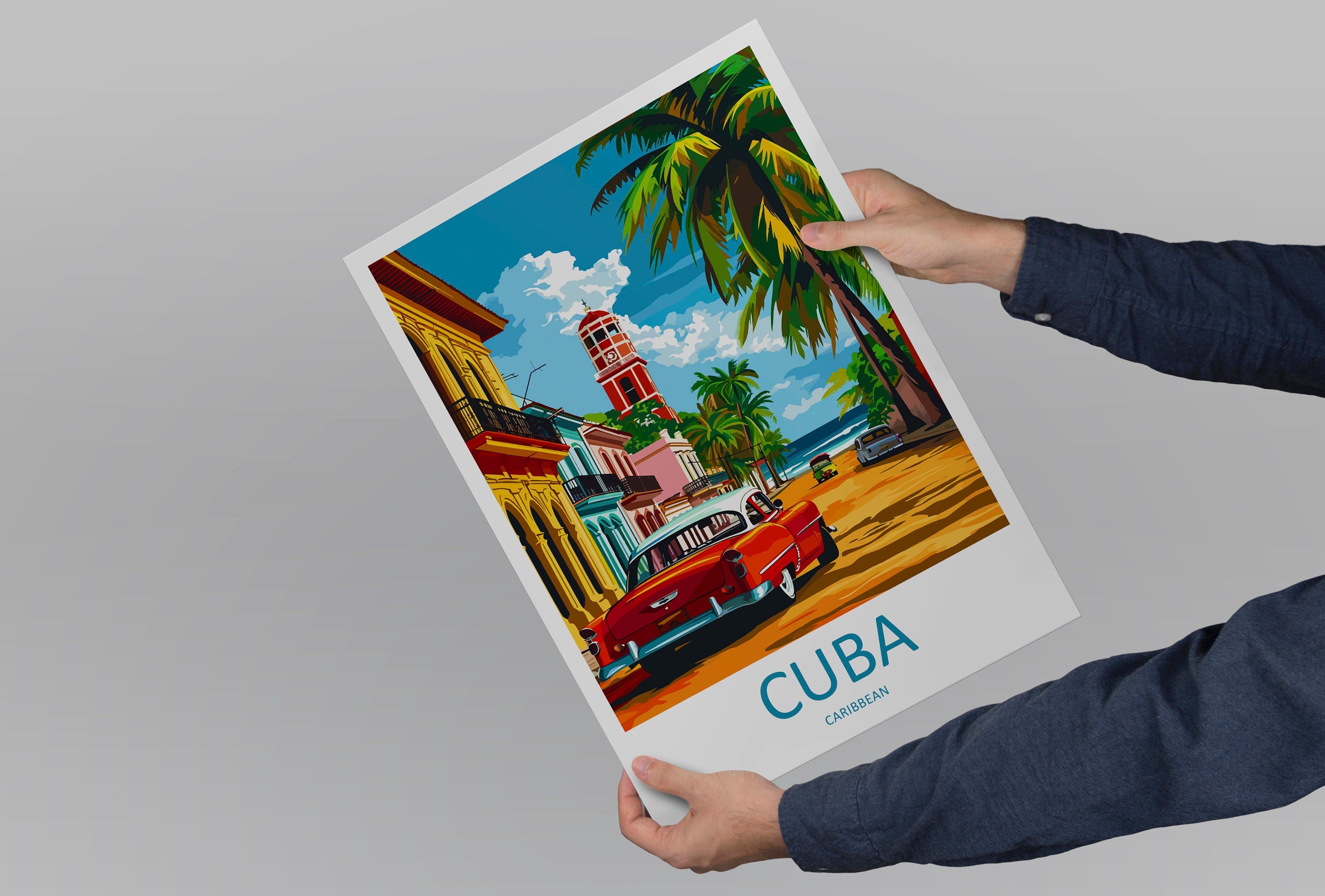 Cuba Travel Print