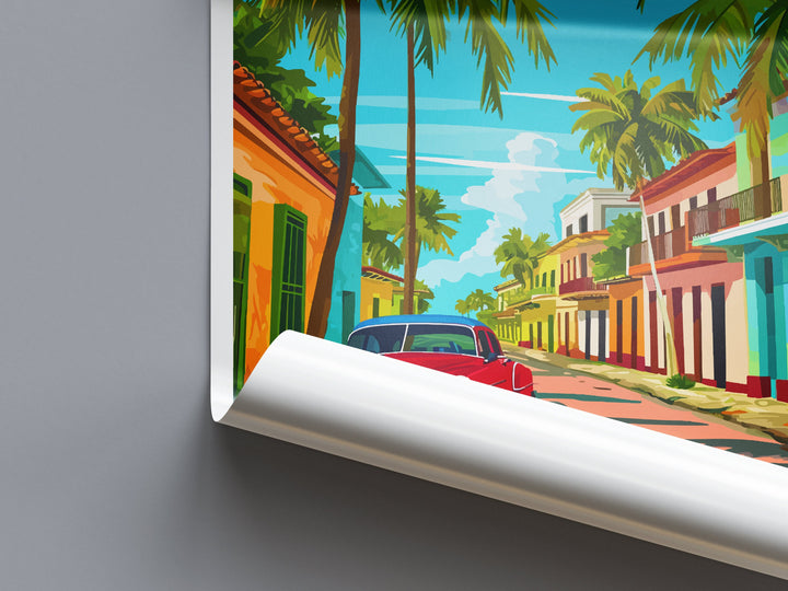 Cuba Travel Print Wall Art Cuba Wall Hanging Home Décor Cuba Gift Art Lovers Wall Art Caribbean Travel Print Poster Gift For Caribbean Art