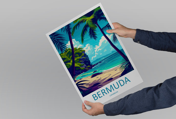 Bermuda Travel Print Wall Art Bermuda Wall Hanging Home Décor Bermuda Gift Art Lovers Wall Art Caribbean Travel Print Bermuda Decor