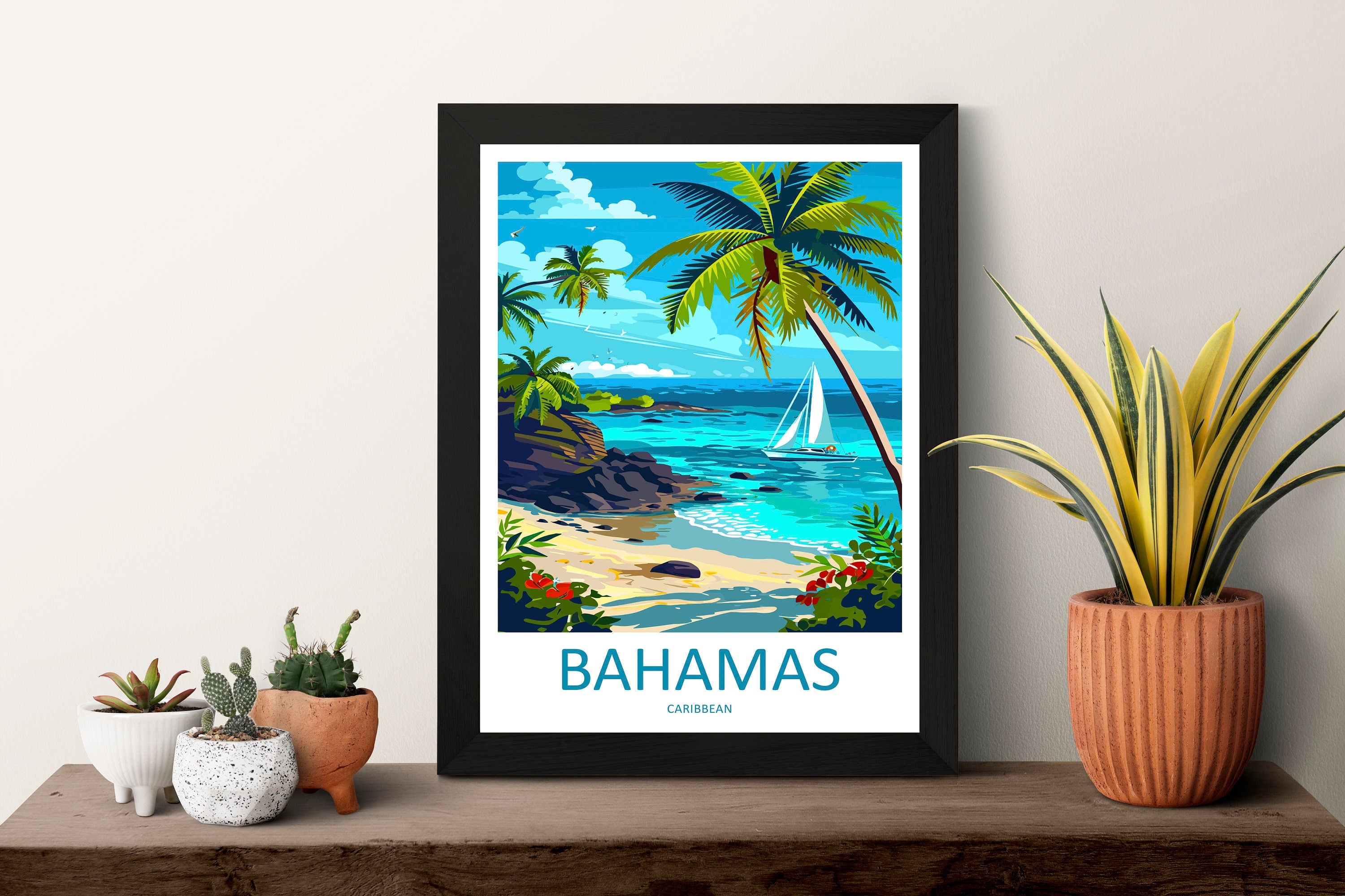 Bahamas Travel Print