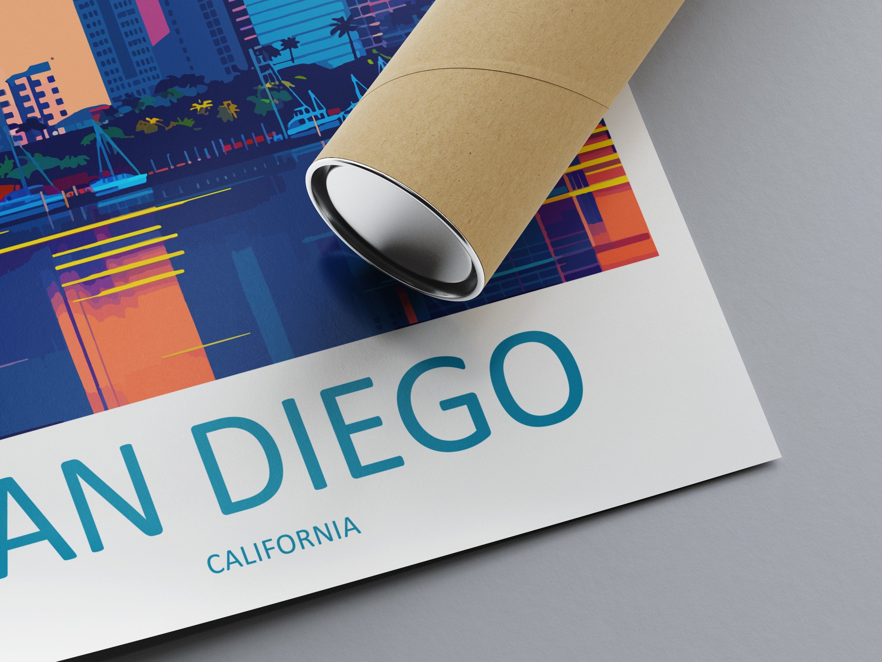 San Diego Travel Print