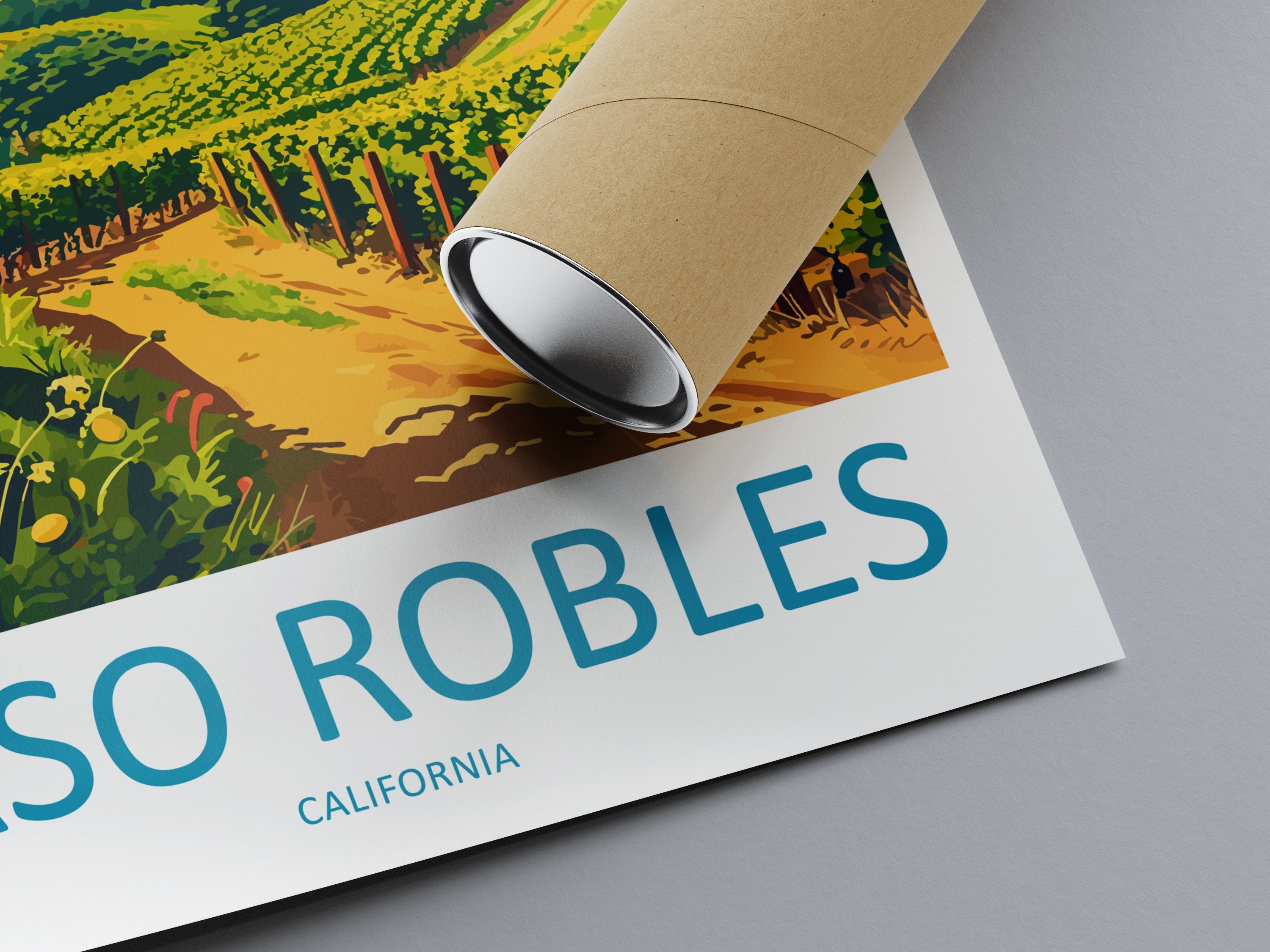 Paso Robles Travel Print