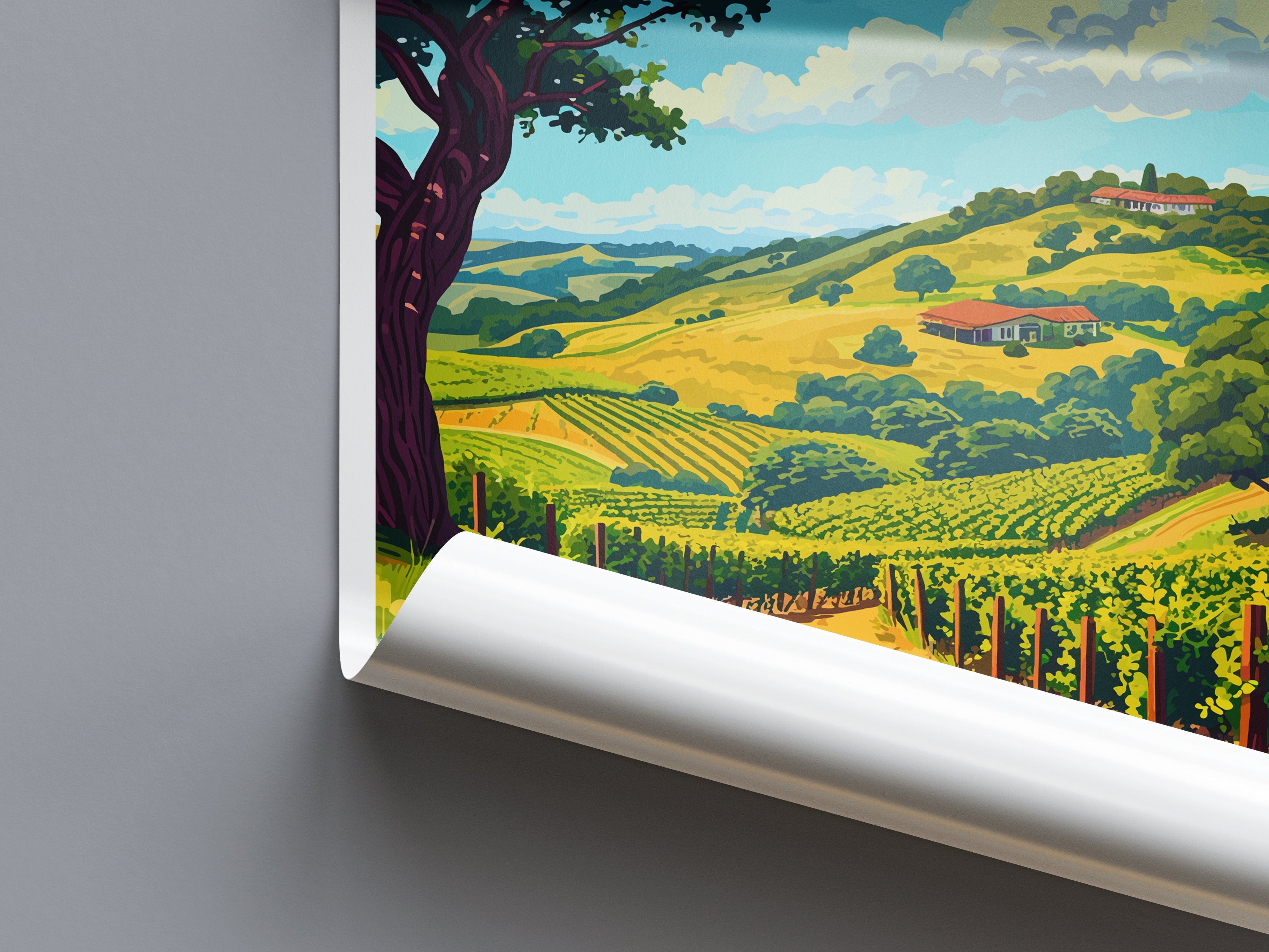 Paso Robles Travel Print