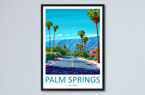 Palm Springs Travel Print