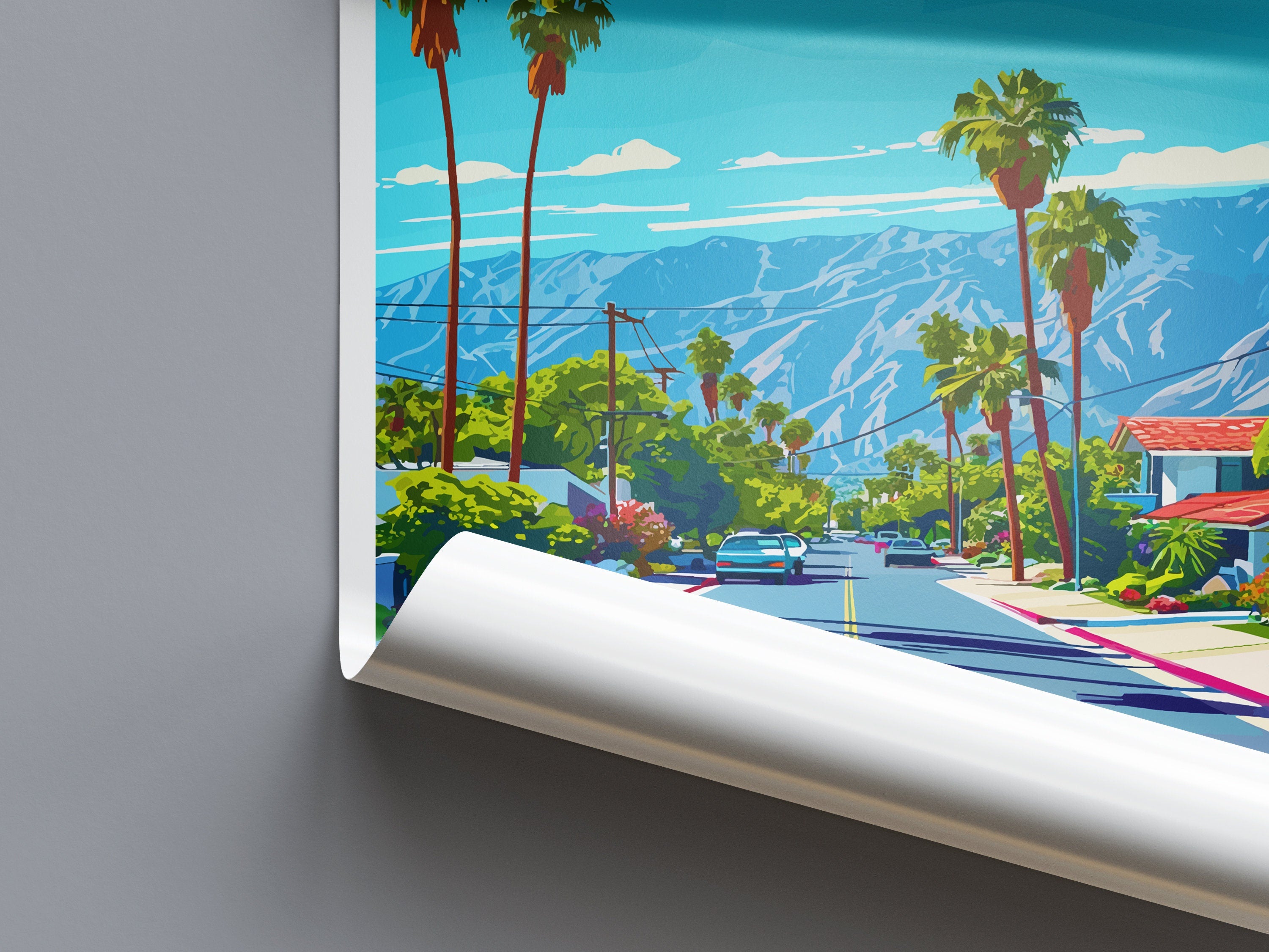 Palm Springs Travel Print