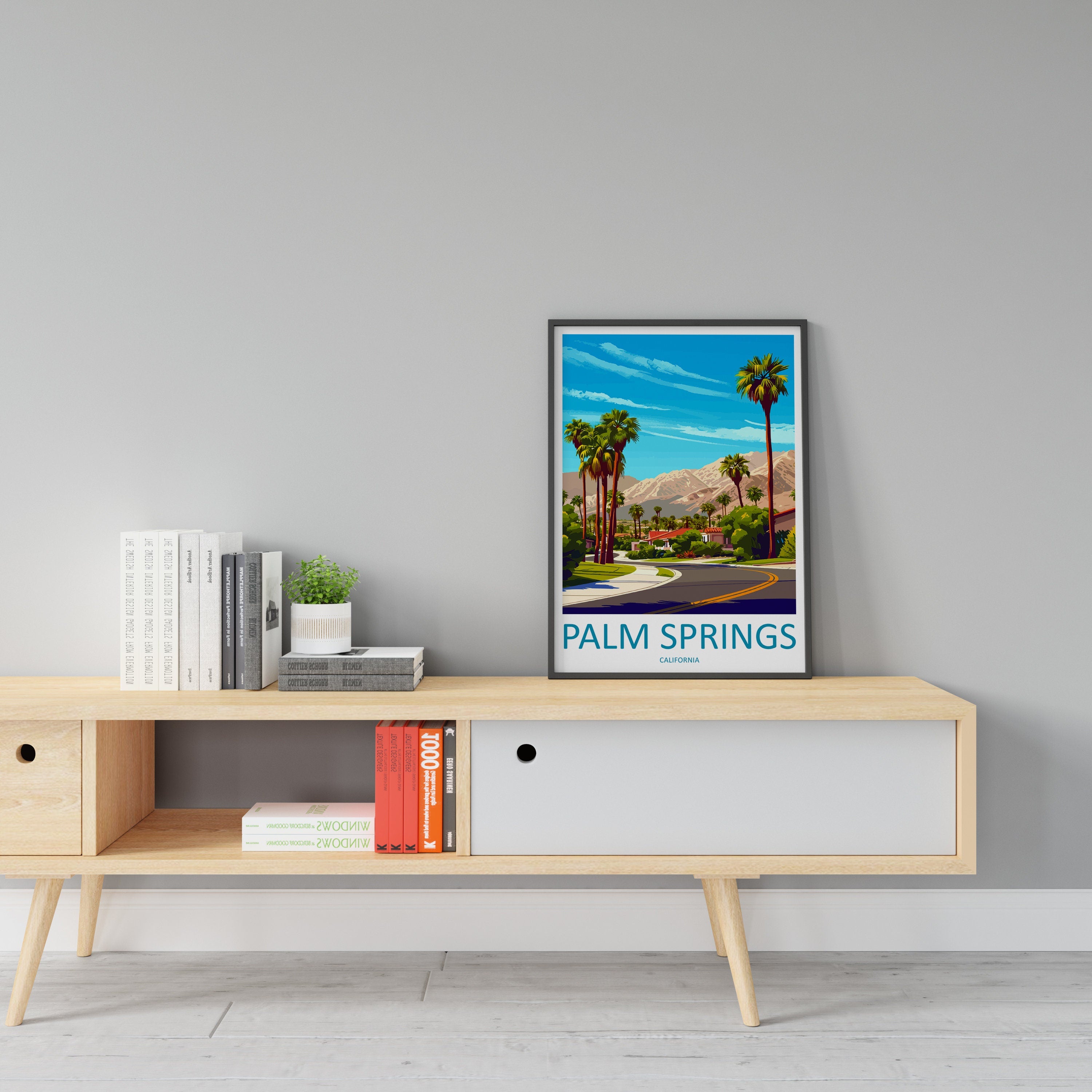 Palm Springs Travel Print