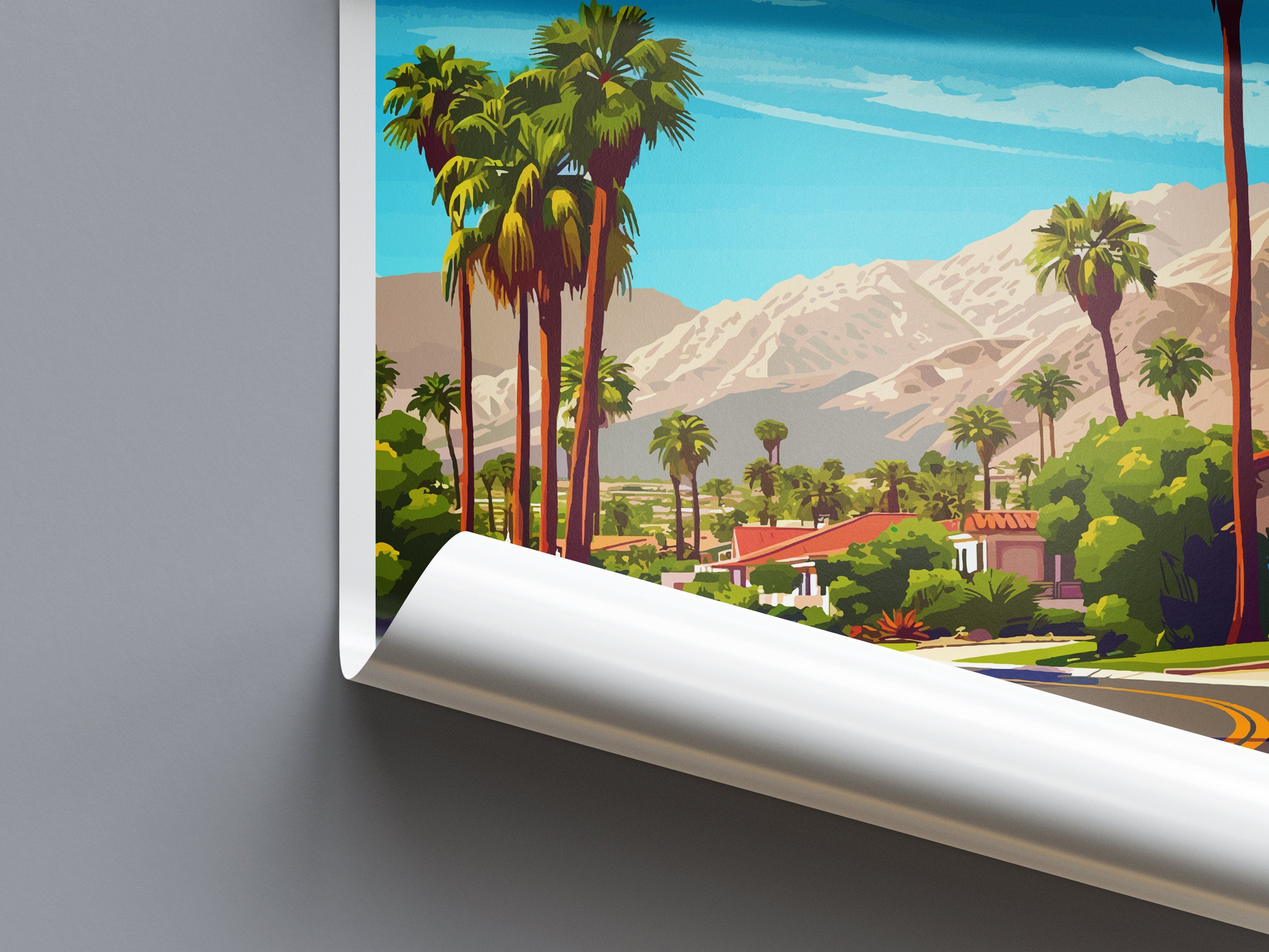 Palm Springs Travel Print