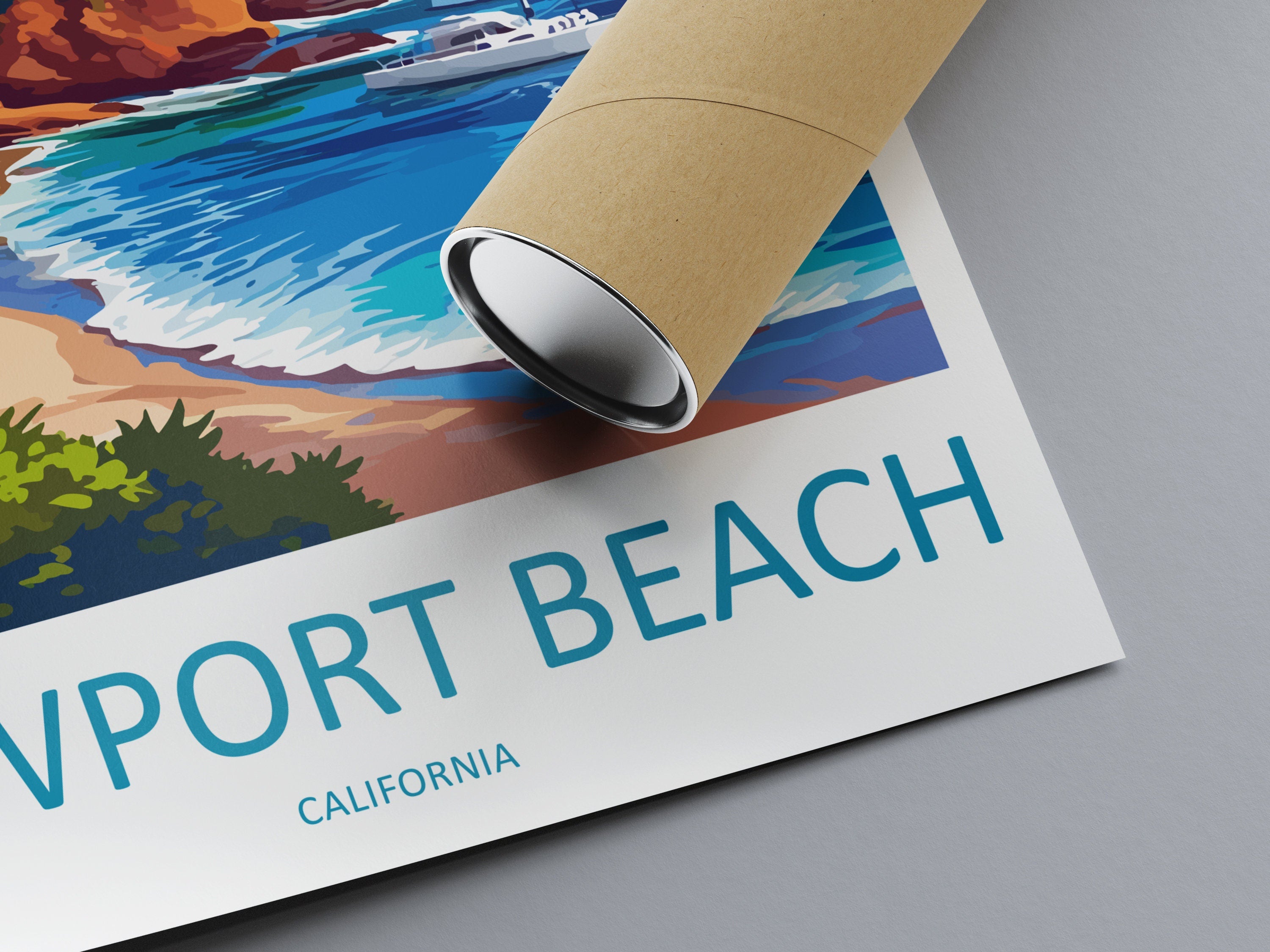 Newport Beach Travel Print