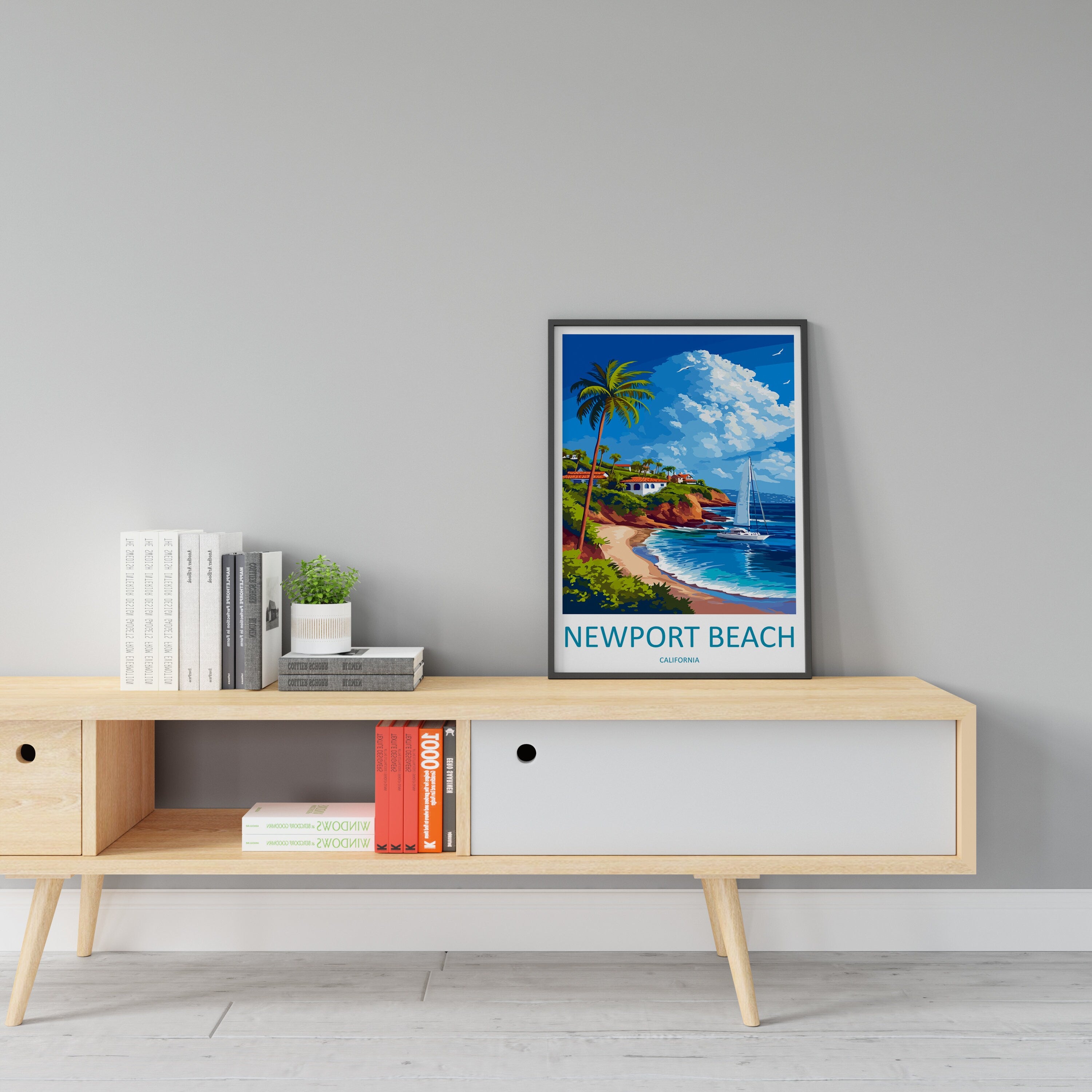 Newport Beach Travel Print