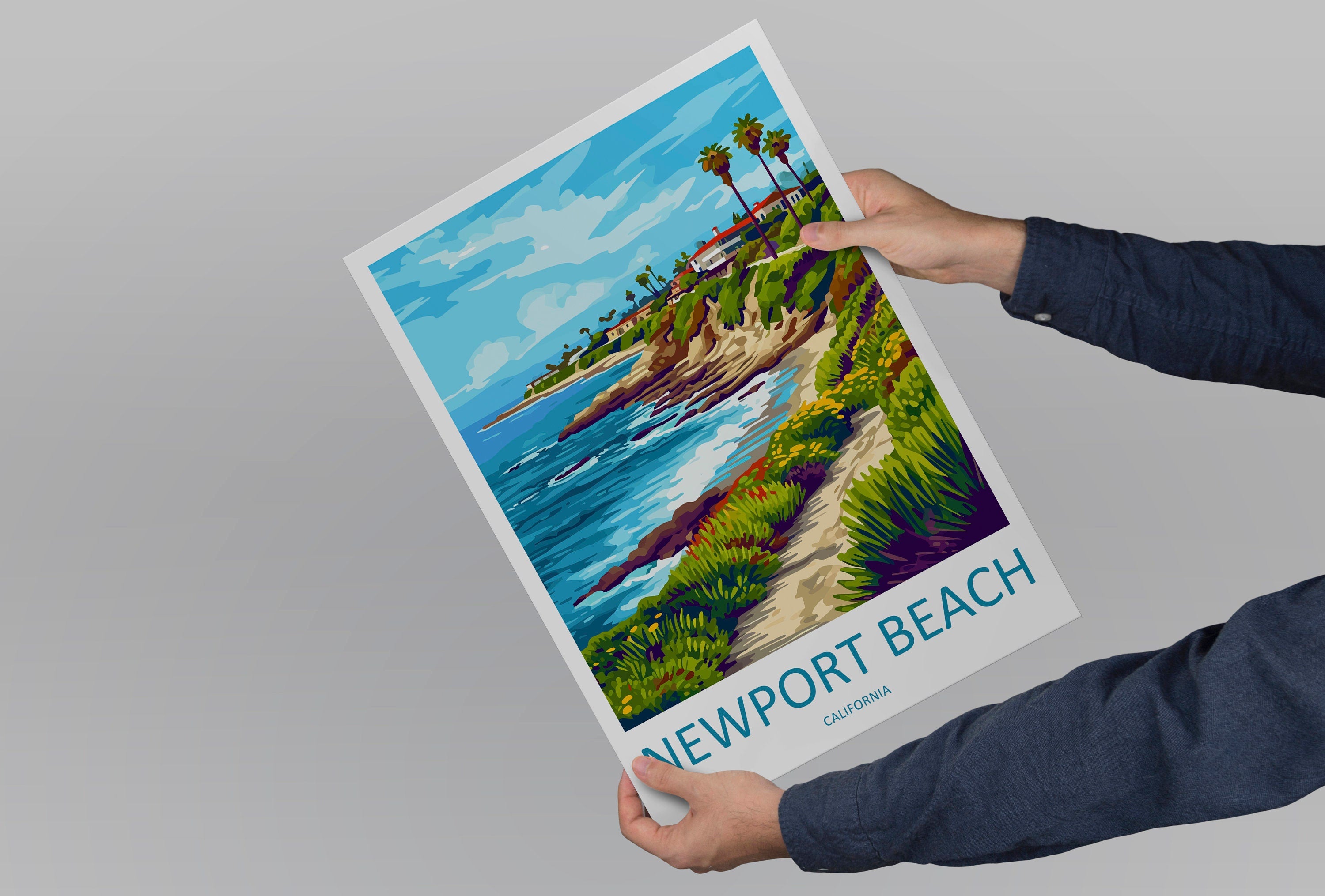 Newport Beach Travel Print