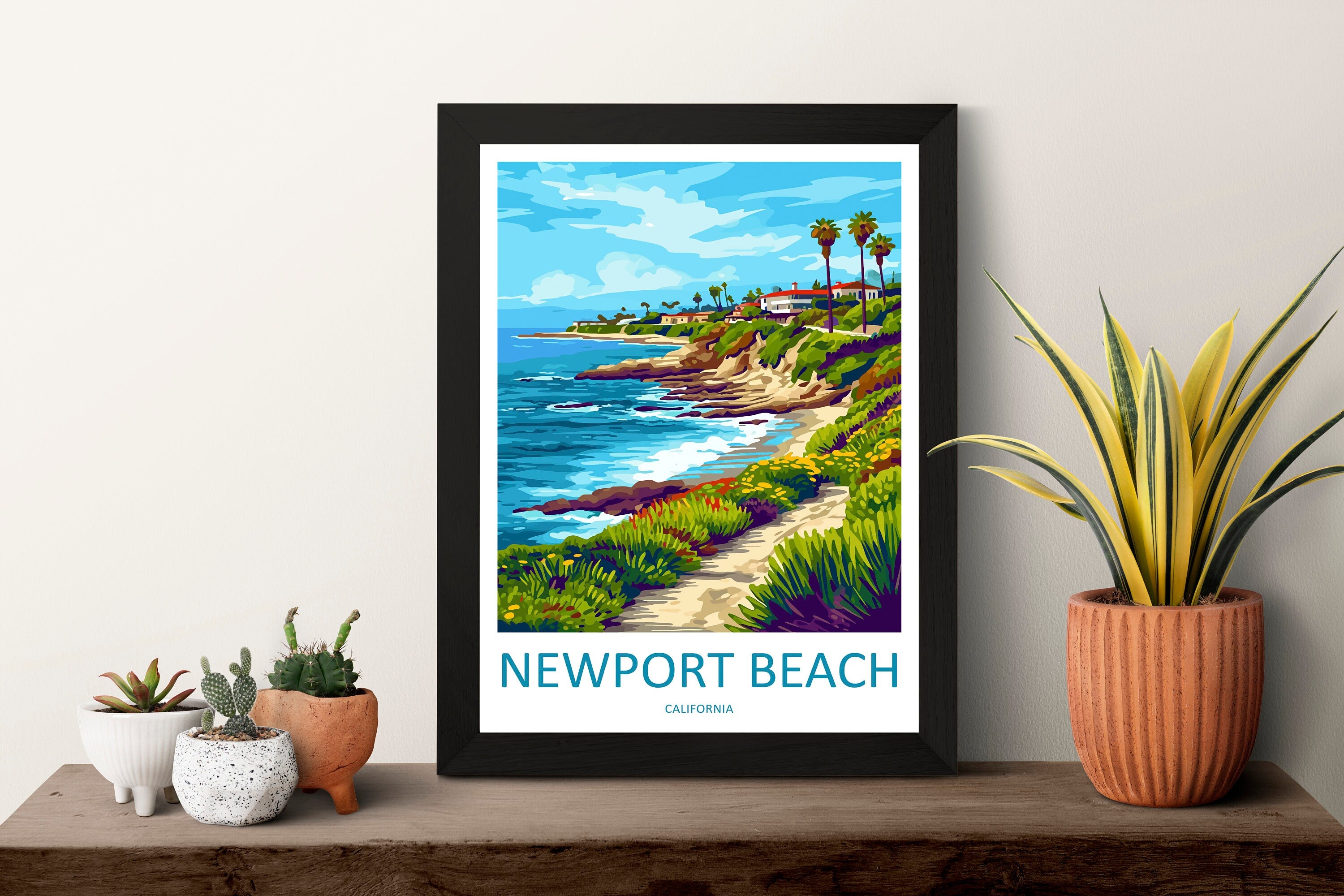 Newport Beach Travel Print