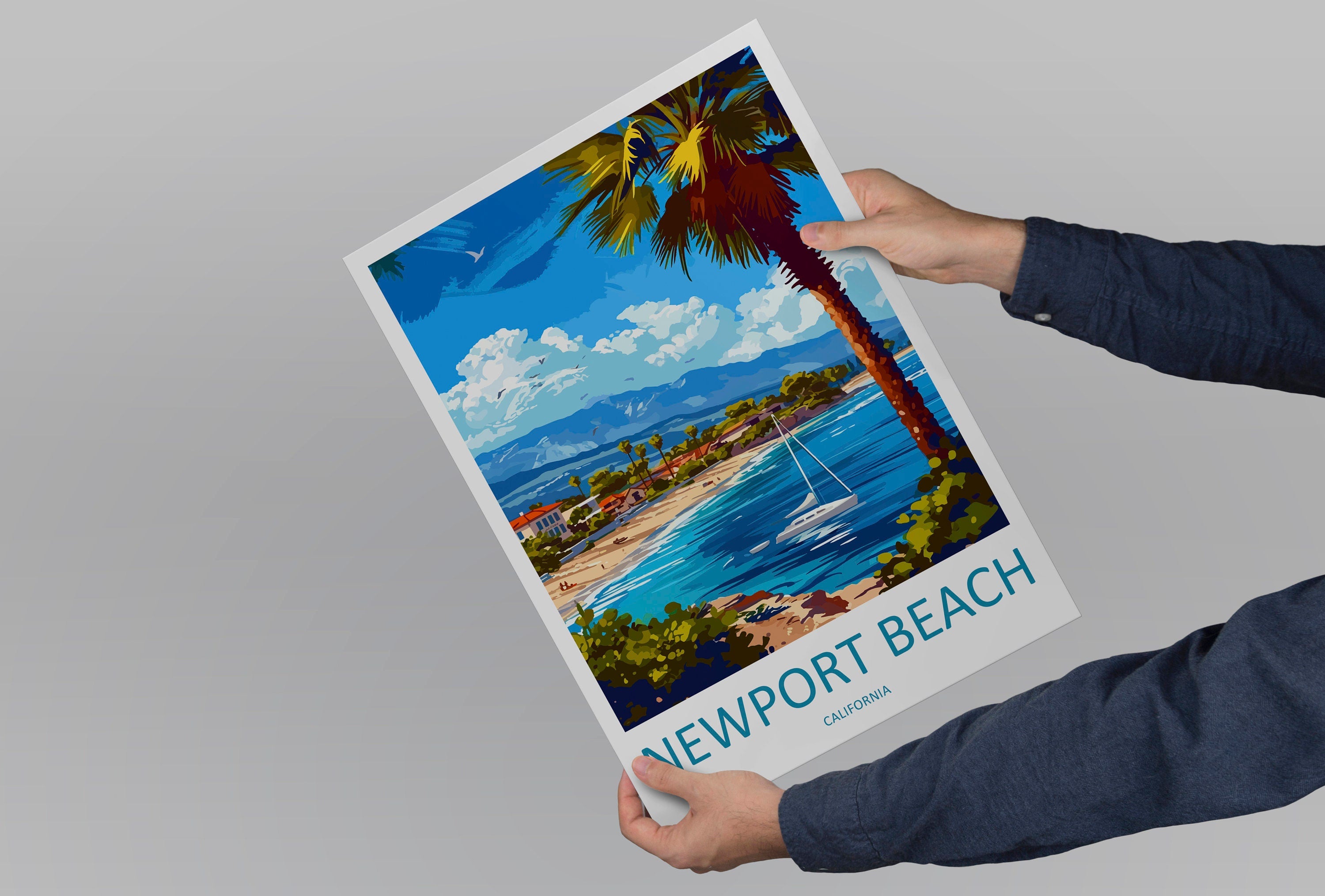 Newport Beach Travel Print