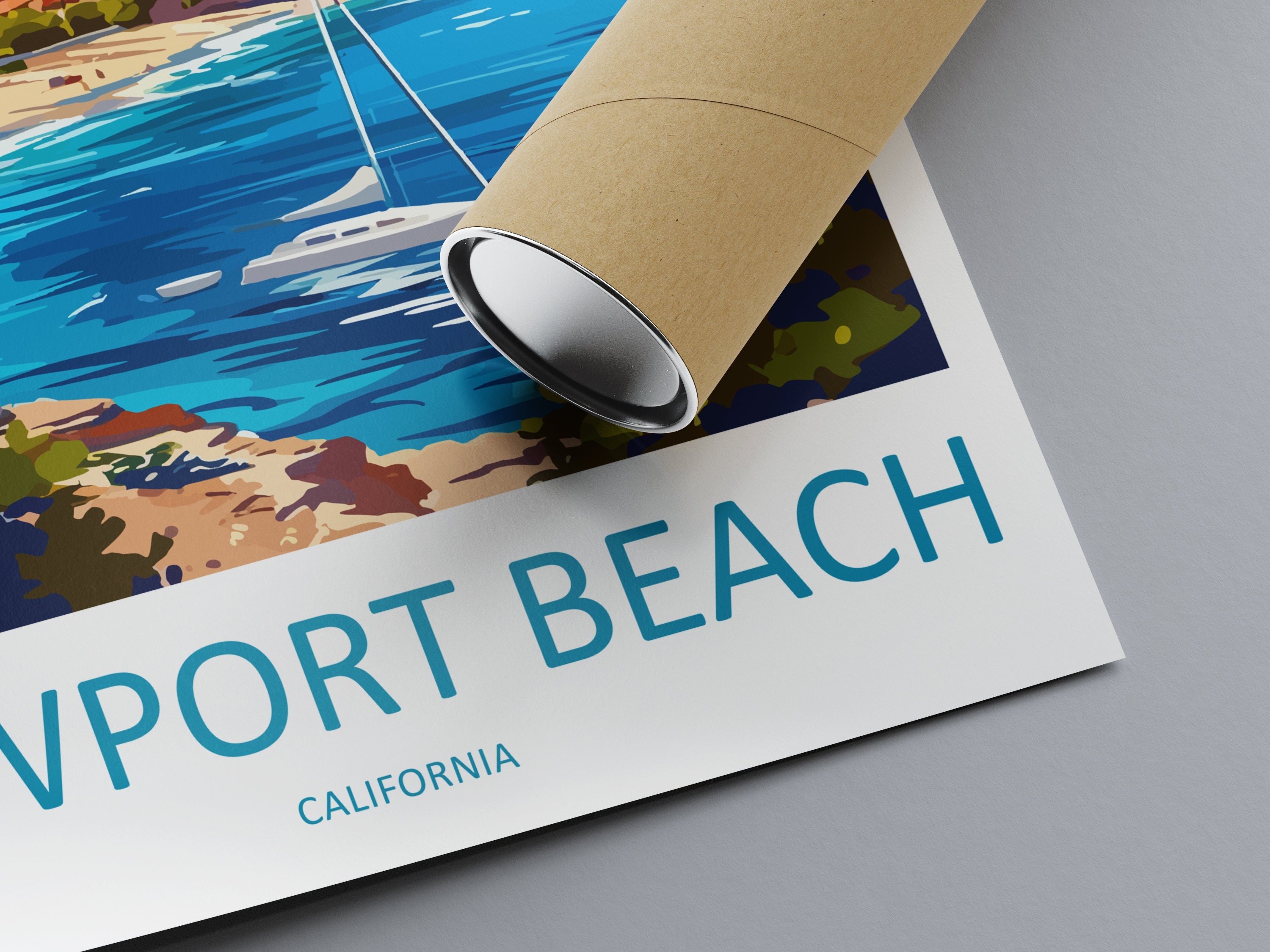 Newport Beach Travel Print