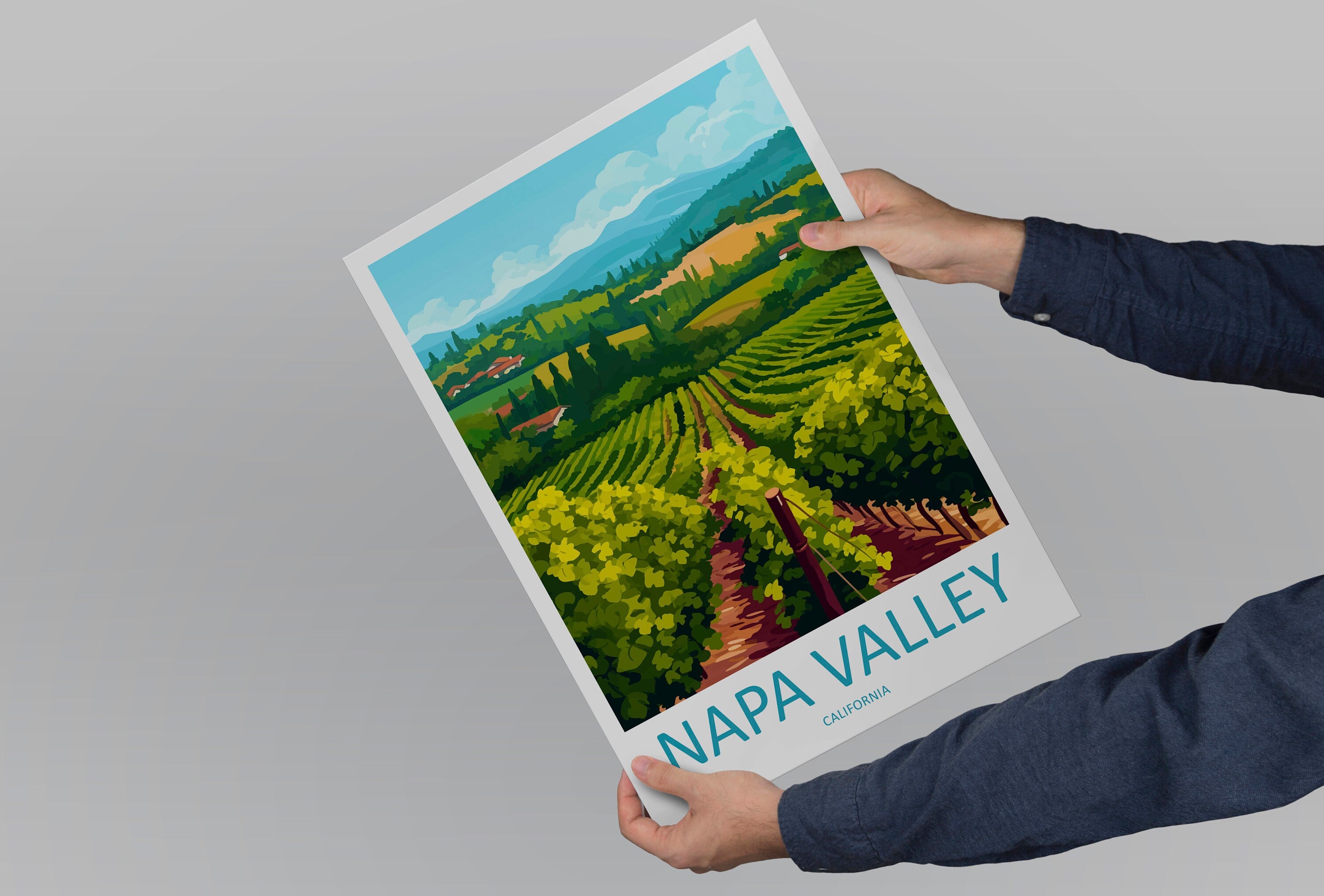 Napa Valley Travel Print