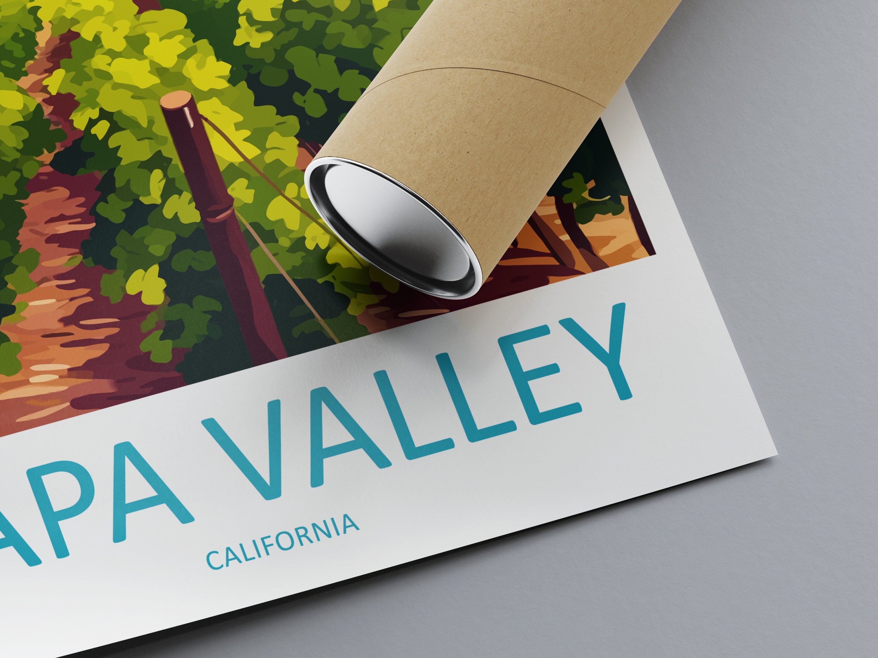 Napa Valley Travel Print