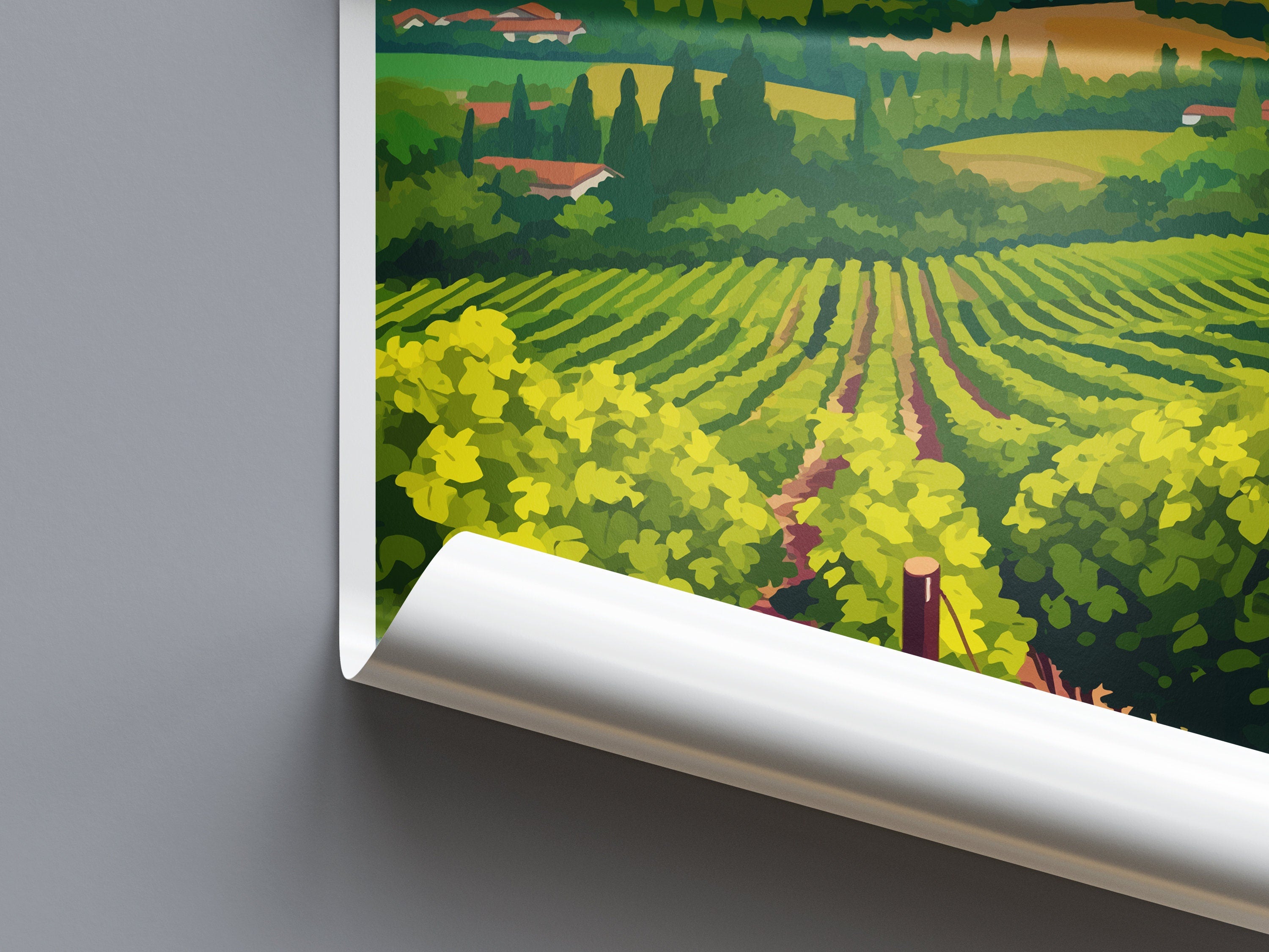 Napa Valley Travel Print