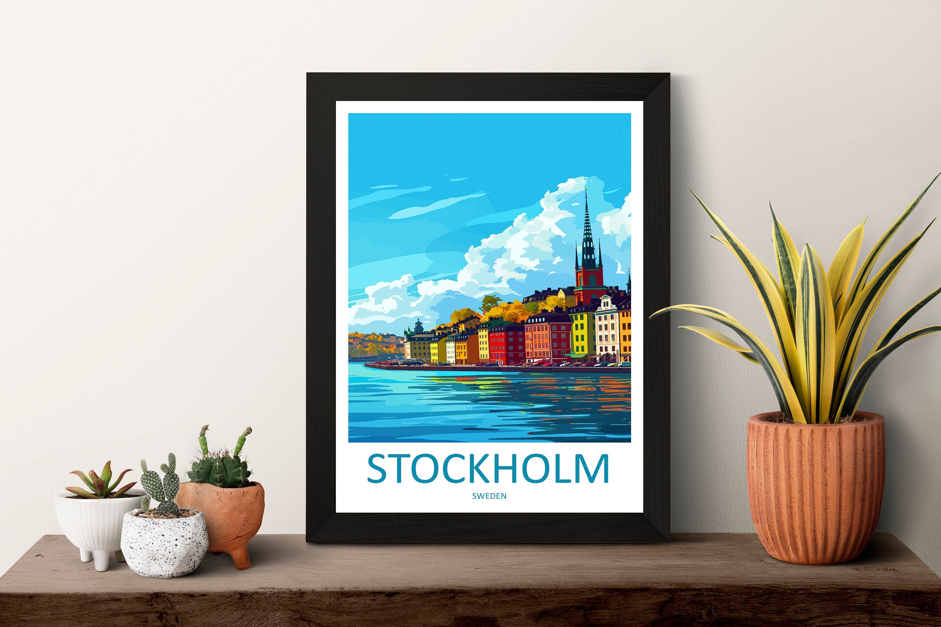 Stockholm Print Stockholm Home Décor Sweden Art Print Stockholm Wall Print For Sweden Gift Wall Hanging Stockholm Home Decor Artwork Swedish