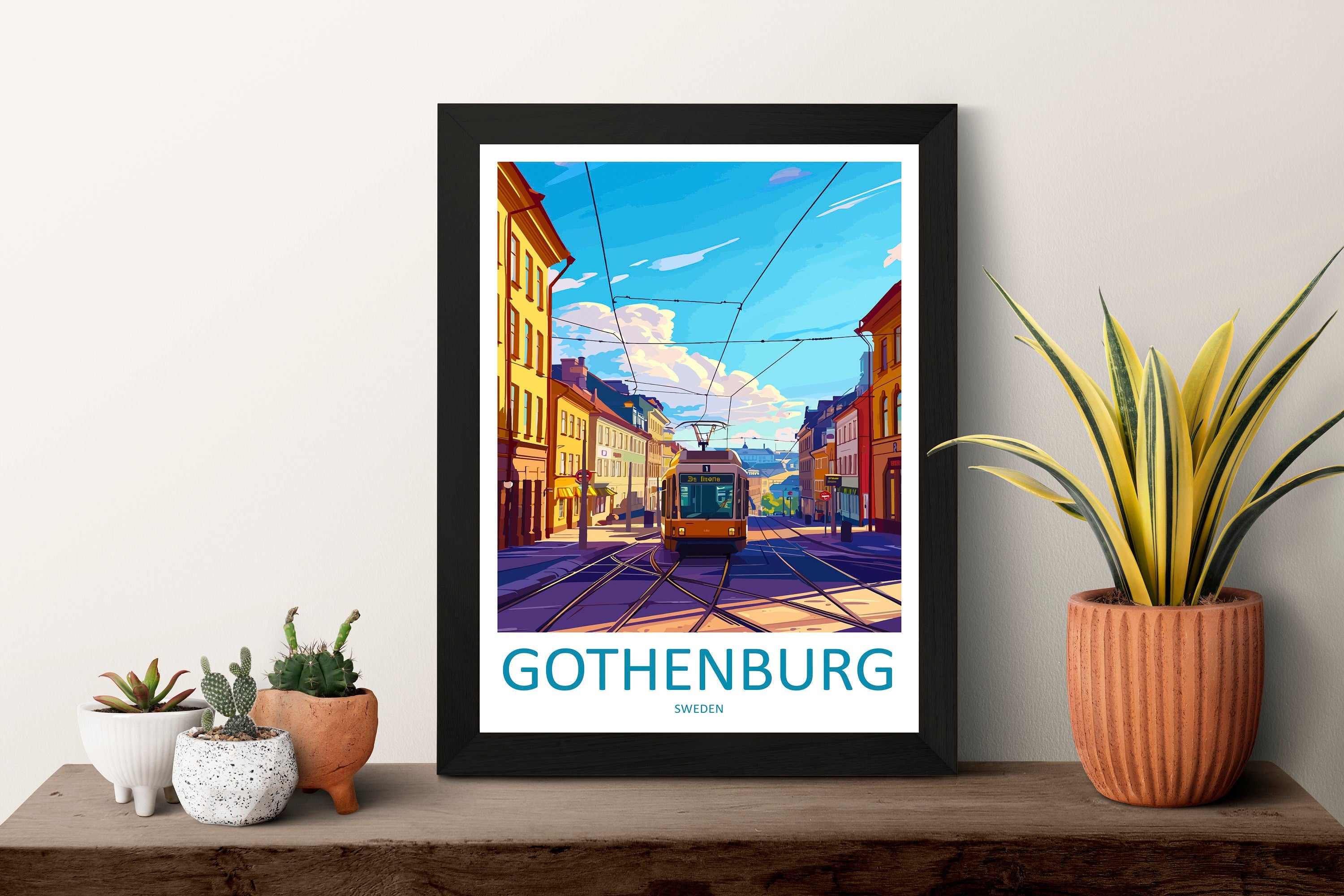 Gothenburg Print Gothenburg Home Décor Sweden Art Print Gothenburg Wall Print For Sweden Gift Wall Hanging Gothenburg Home Decor Artwork