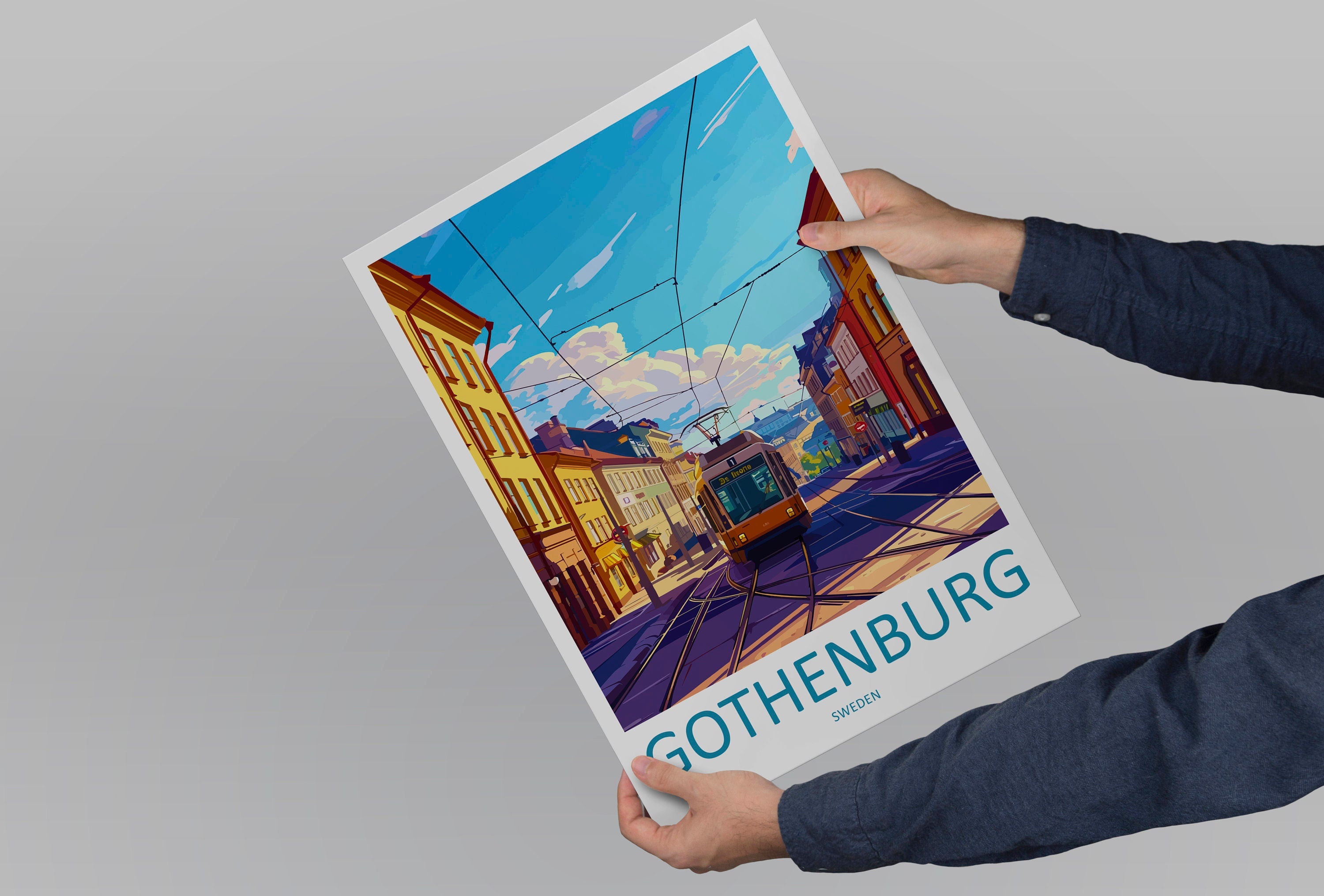 Gothenburg Print Gothenburg Home Décor Sweden Art Print Gothenburg Wall Print For Sweden Gift Wall Hanging Gothenburg Home Decor Artwork