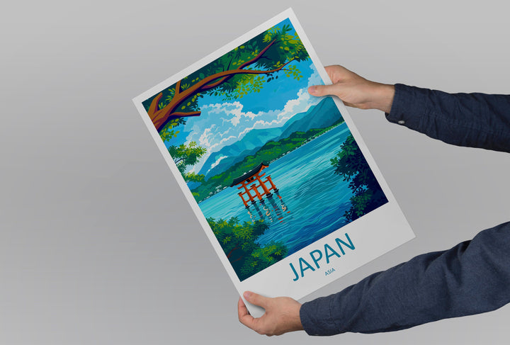 Japan Travel Print Wall Art Japan Wall Hanging Home Décor Japan Gift Art Lovers Tokyo Art Lover Gift Tokyo Travel Gift