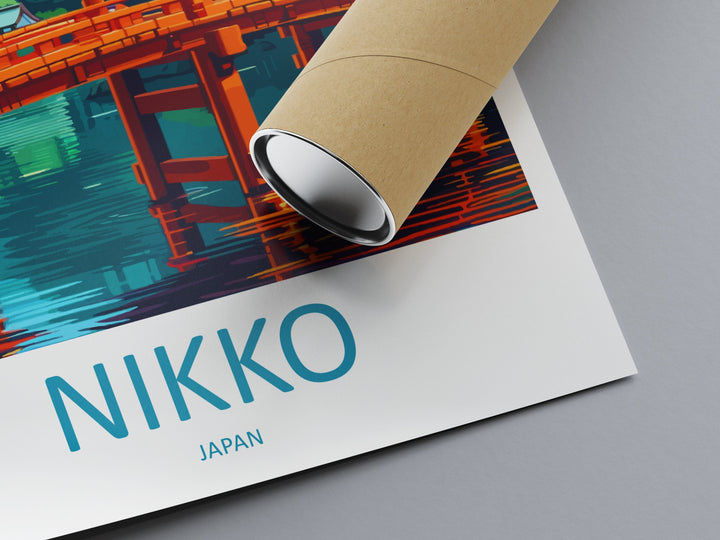 Nikko Travel Print Wall Art Nikko Wall Hanging Home Décor Nikko Gift Art Lovers Japan Art Lover Gift Japan Travel Gift