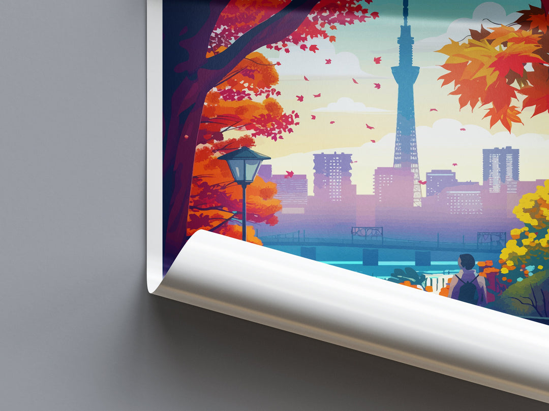 Japan Travel Print Wall Art Japan Wall Hanging Home Décor Japan Gift Art Lovers Tokyo Art Lover Gift Tokyo Travel Gift