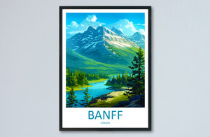 Banff National Park Travel Print