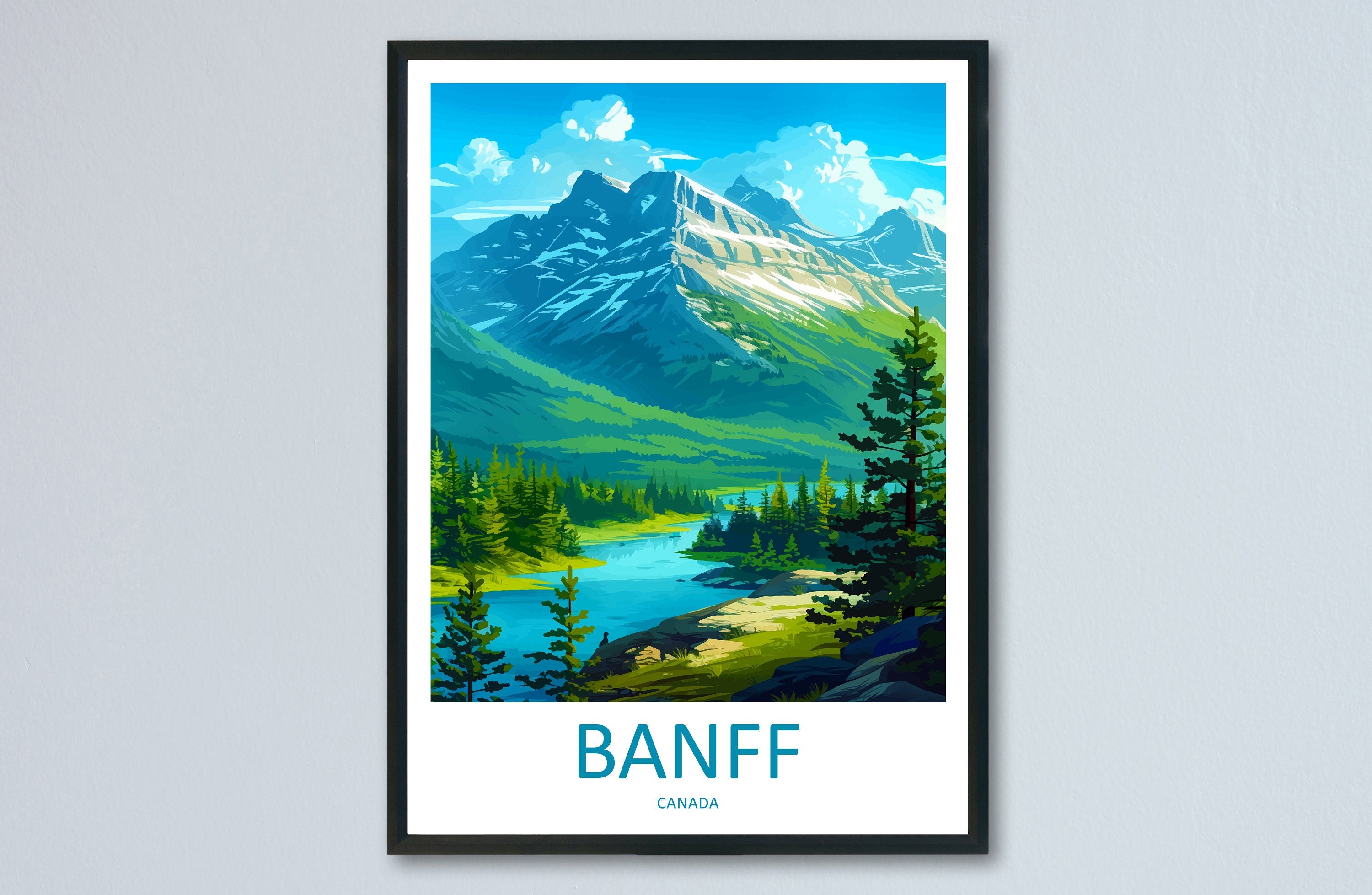 Banff National Park Travel Print