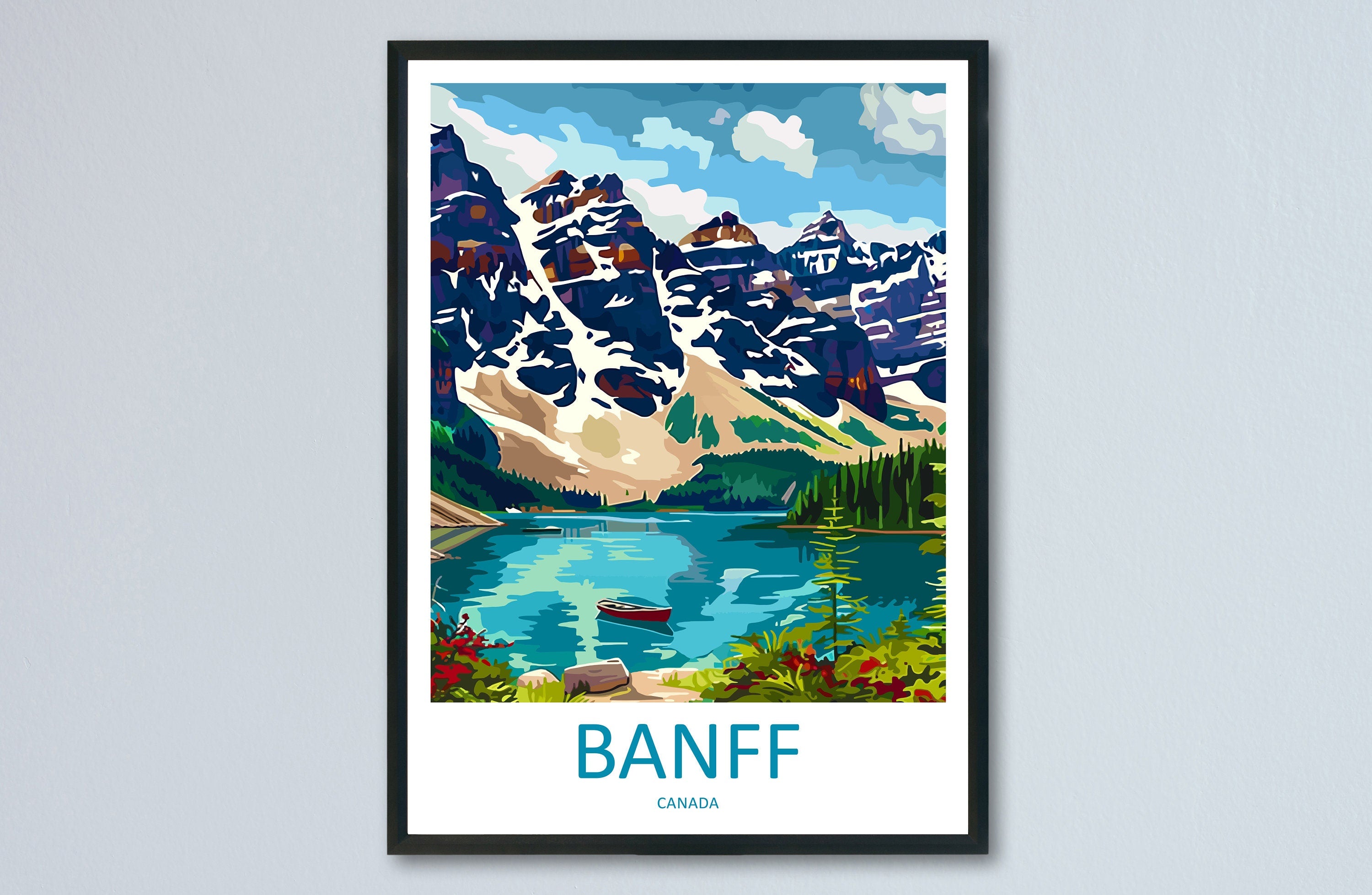 Banff National Park Travel Print