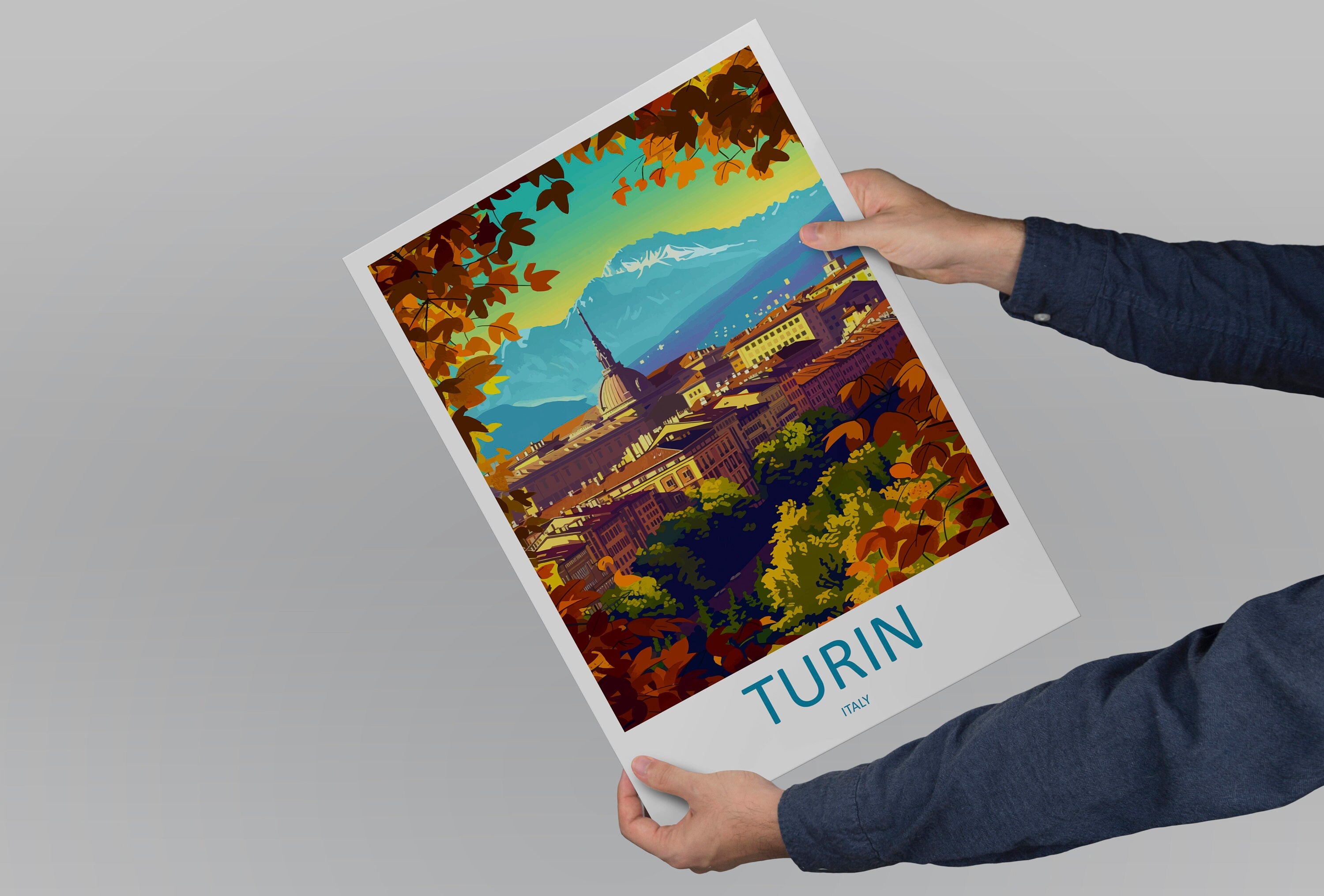 Turin Travel Print