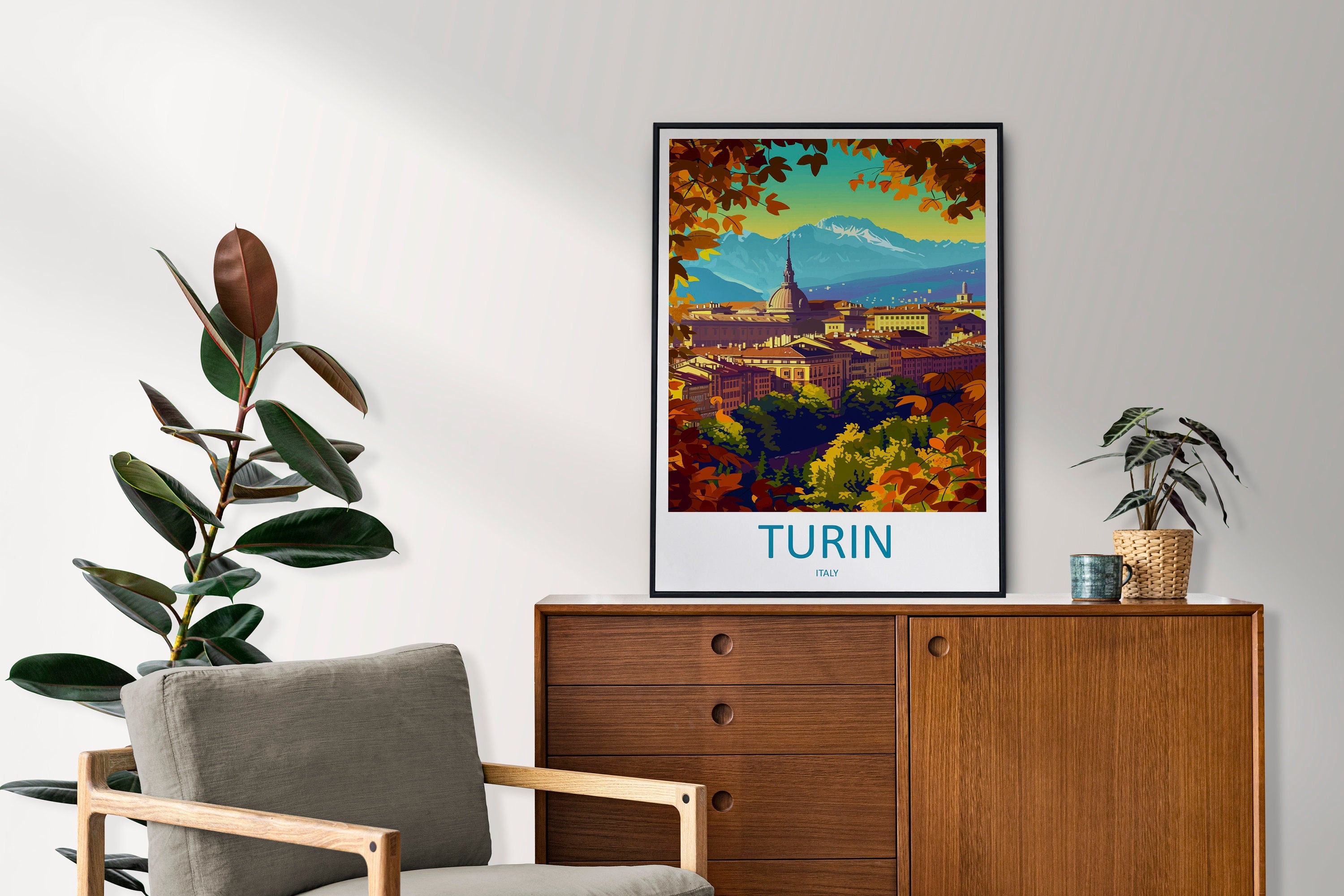 Turin Travel Print