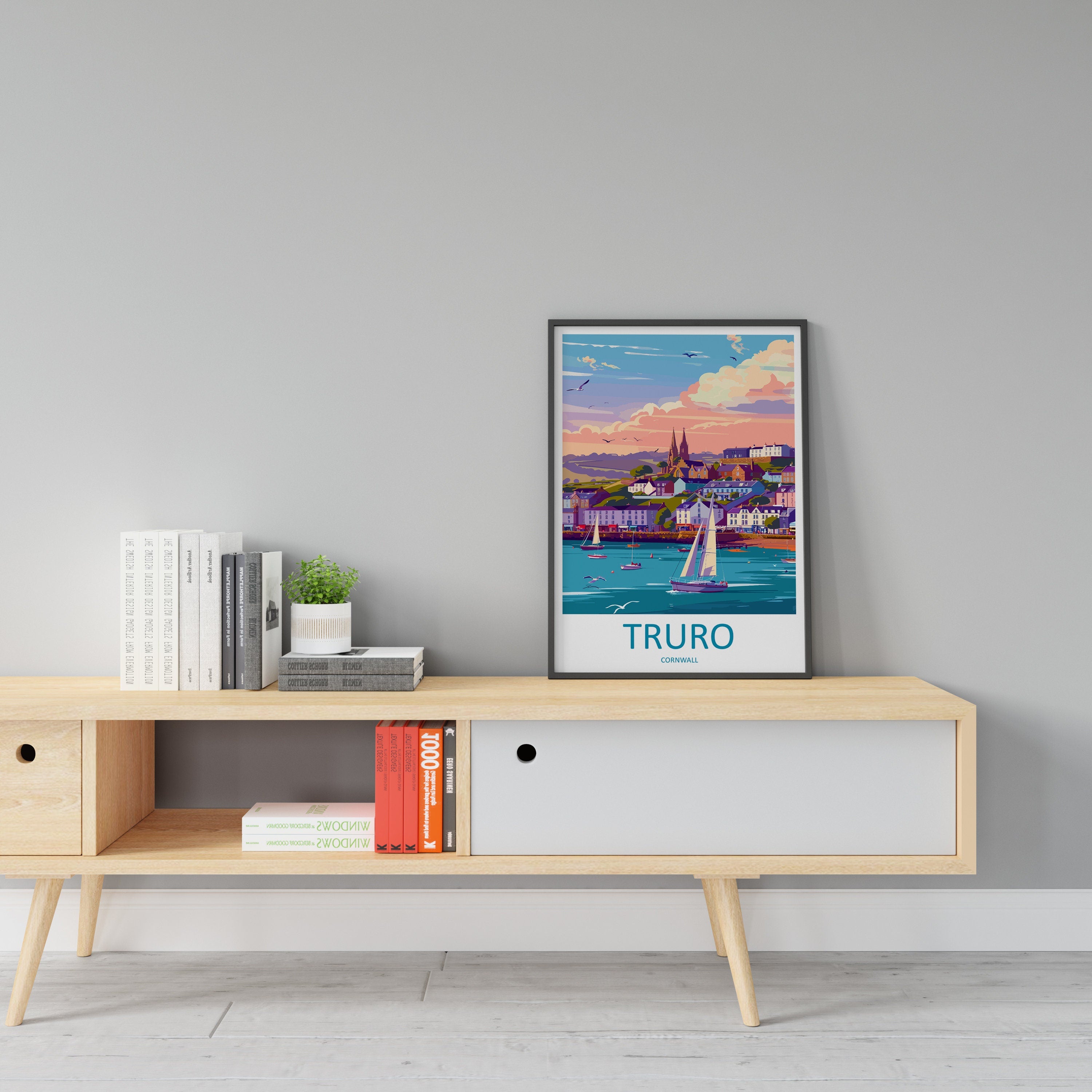 Truro Travel Print