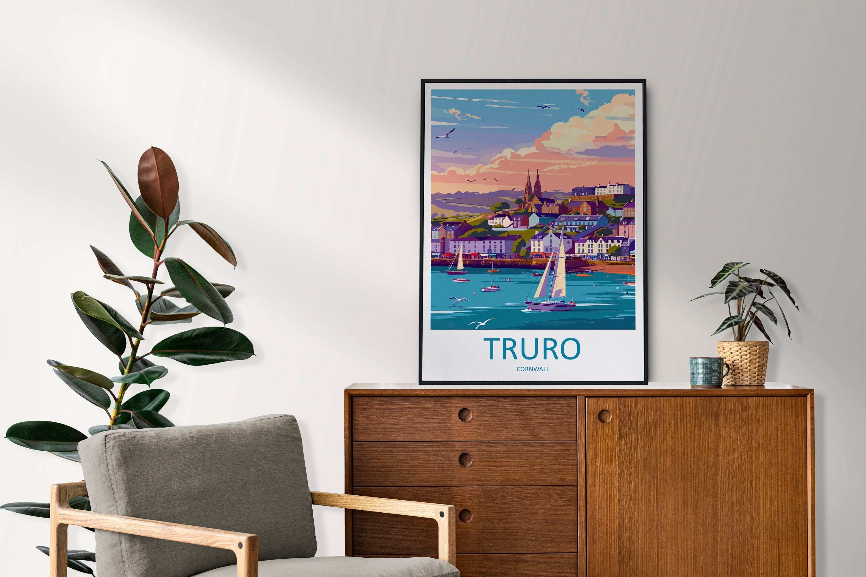 Truro Travel Print