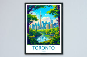 Toronto Travel Print