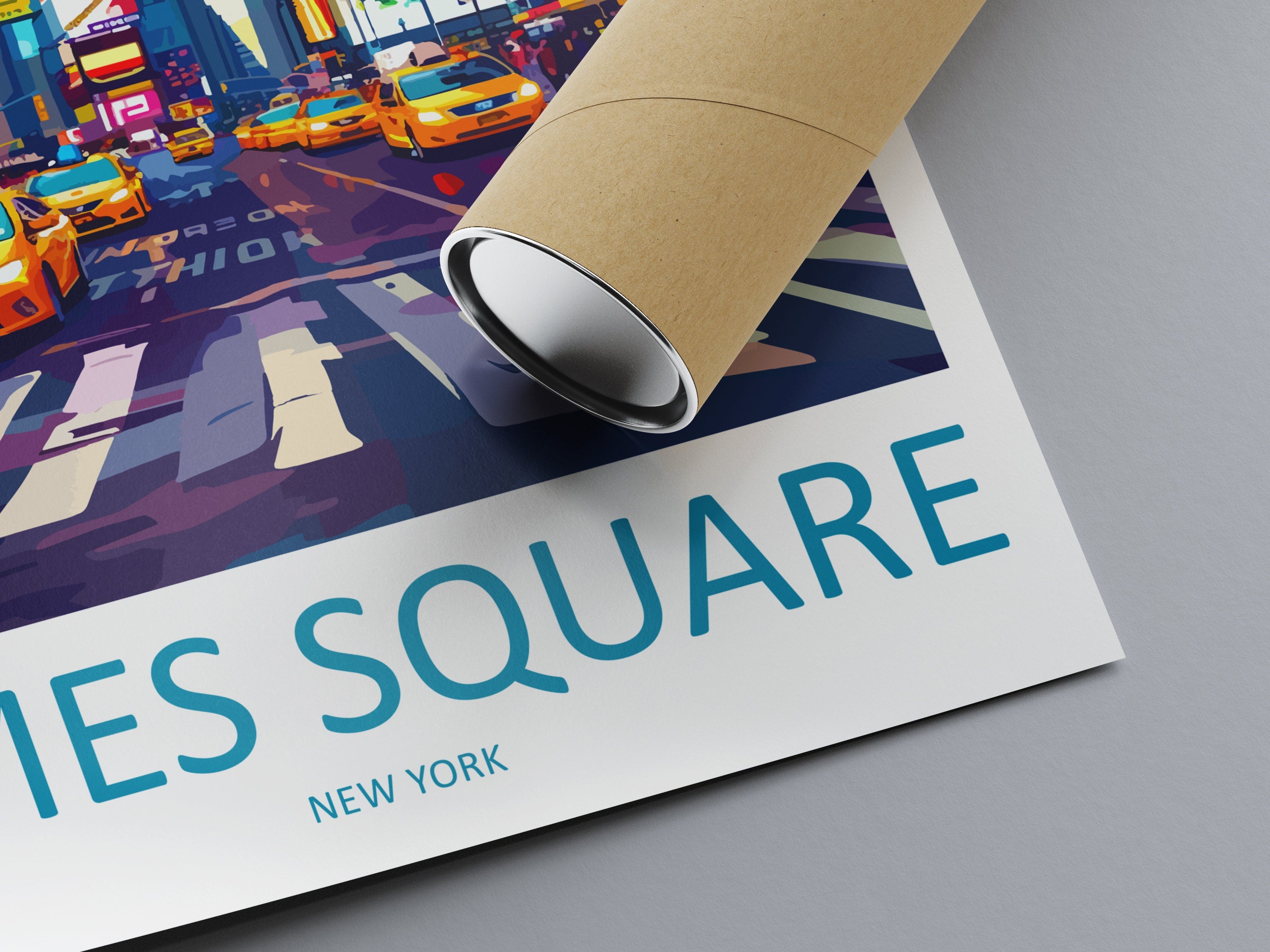 Times Square Travel Print