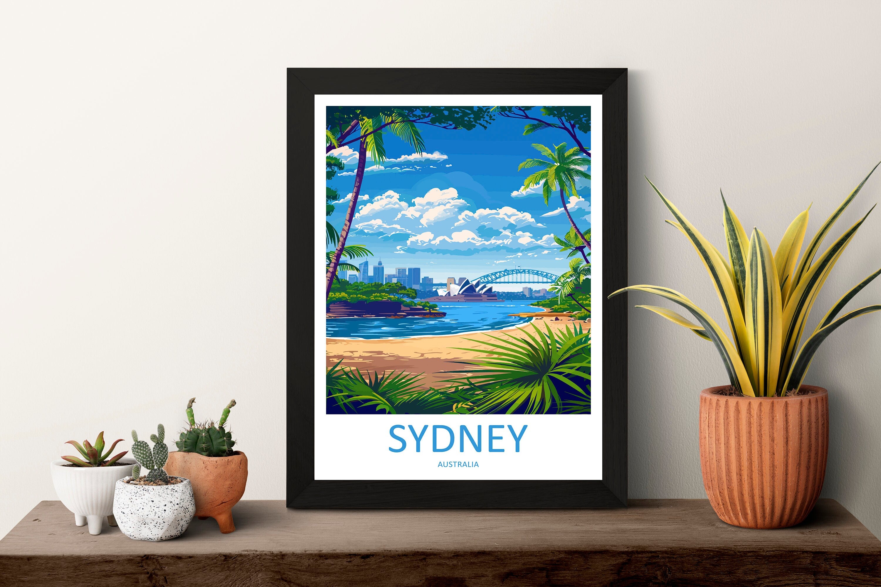 Sydney Opera House Travel Print