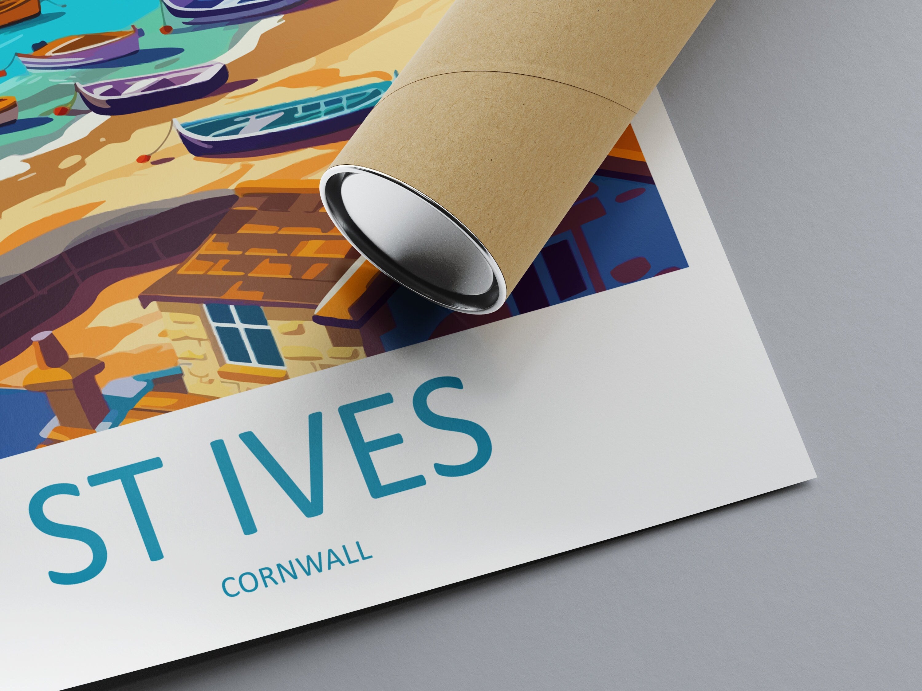 St Ives Travel Print