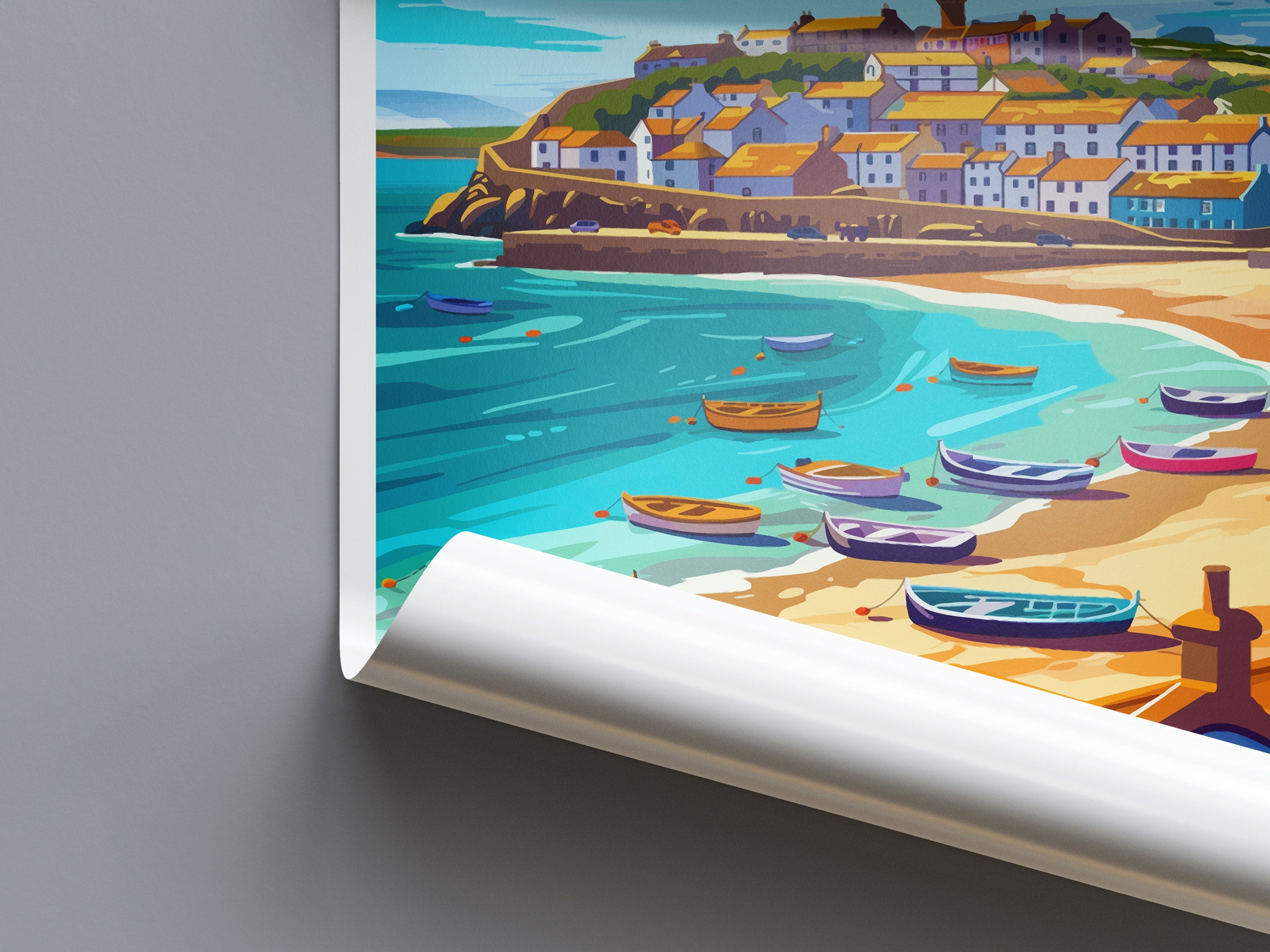 St Ives Travel Print