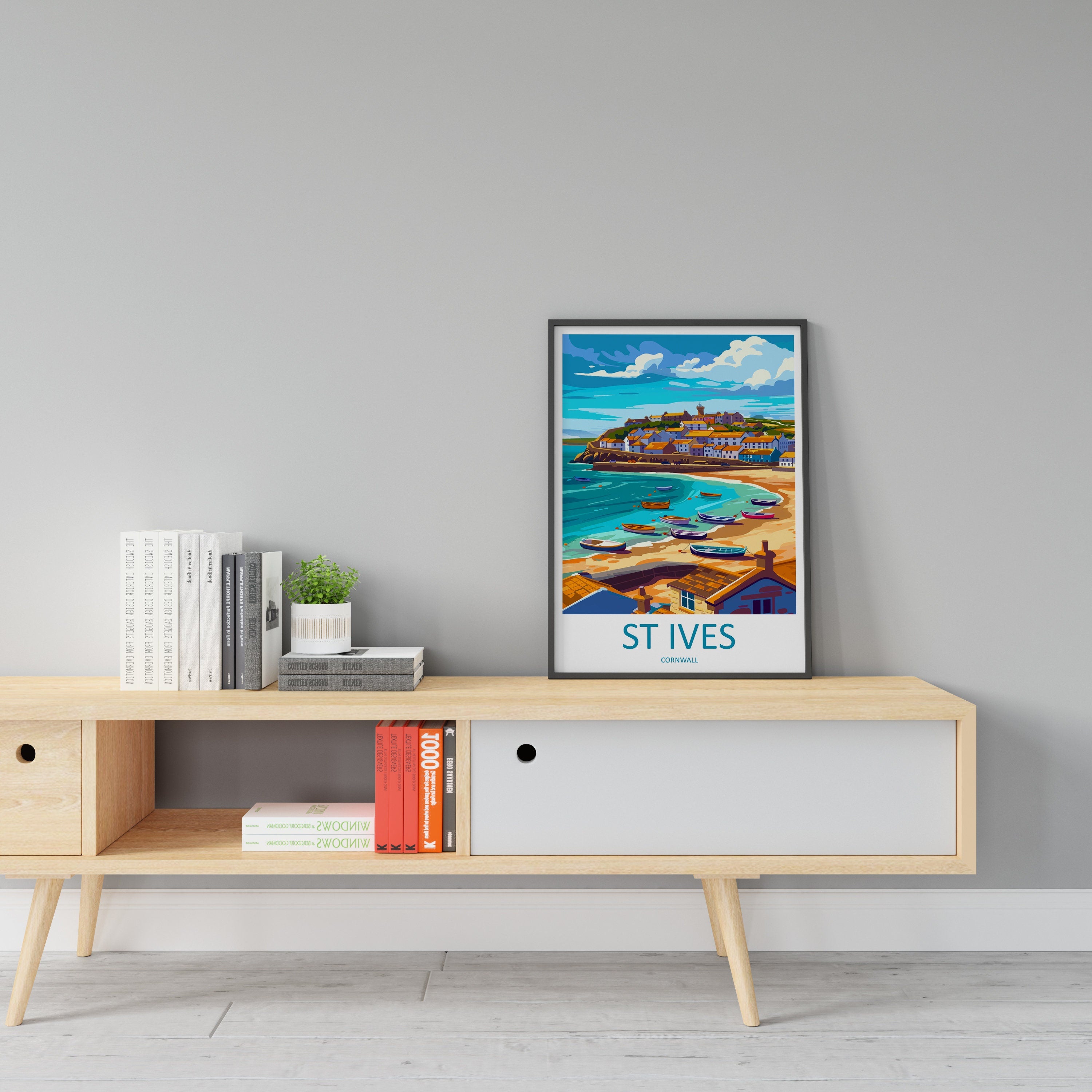 St Ives Travel Print