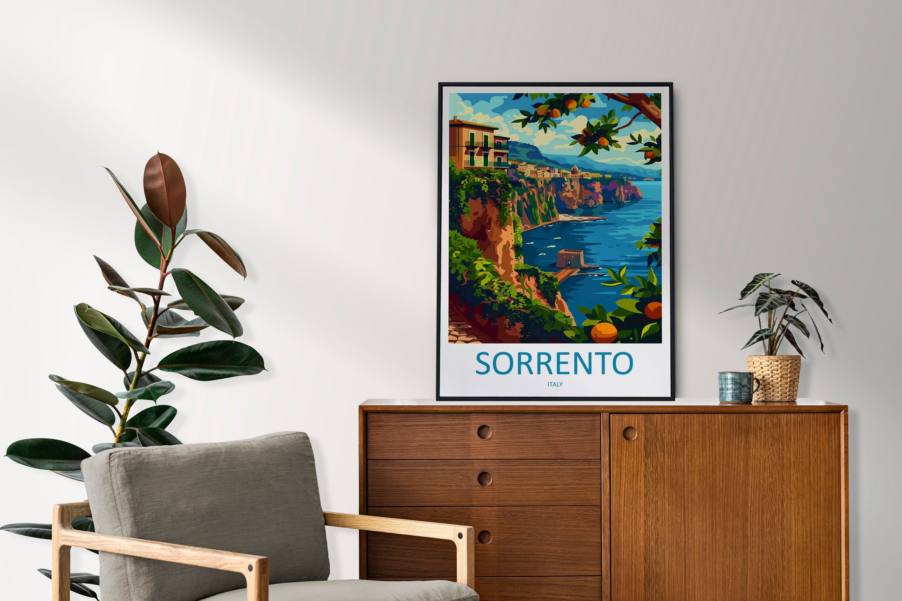 Sorrento Travel Print