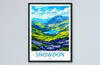 Snowdonia Print Snowdonia Home Decor Landscape Art Print Snowdonia