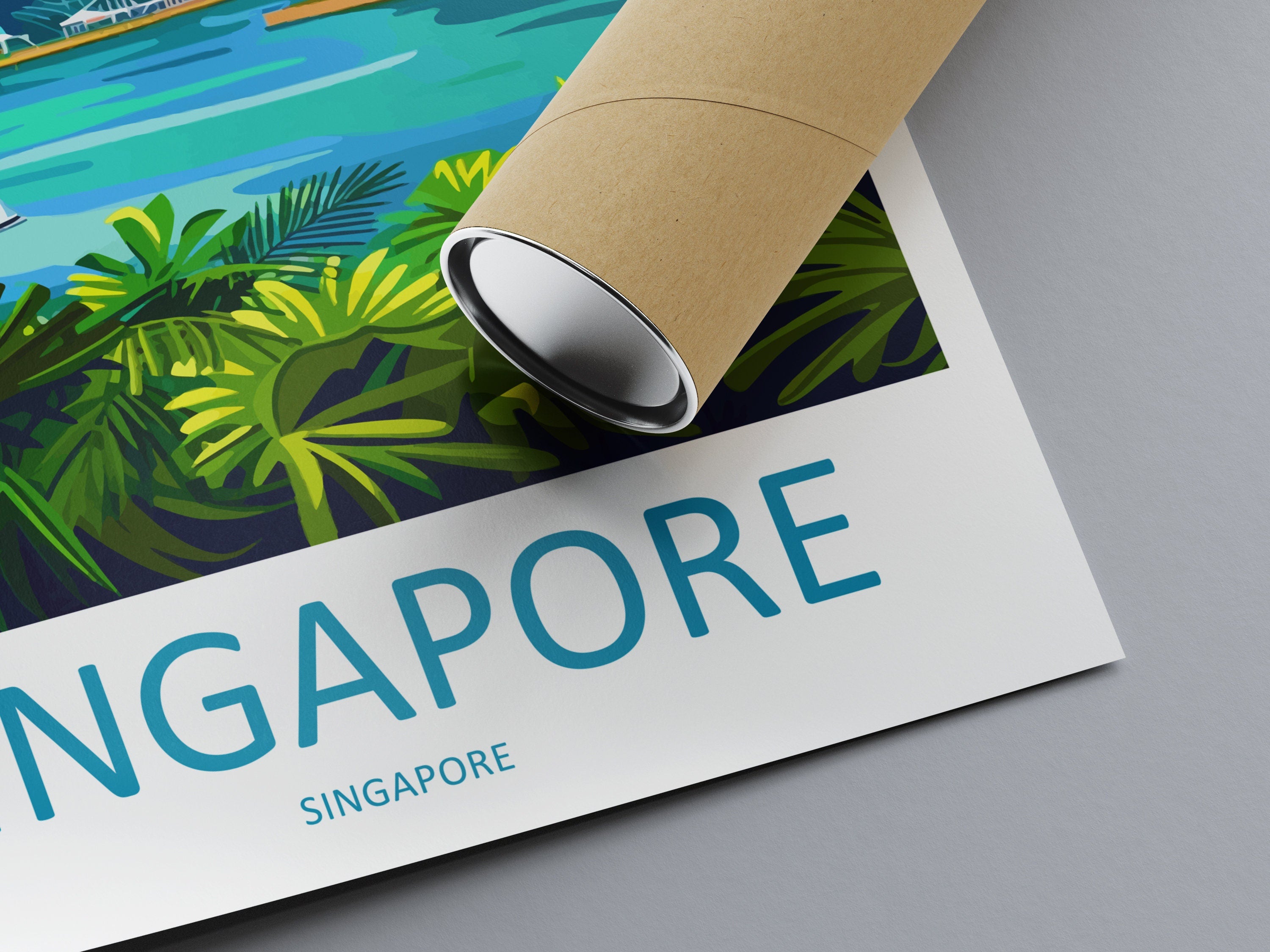 Singapore Travel Print Wall Art Singapore Wall Hanging Home Decoration Singapore Gift Art Lovers Wall Art Singapore