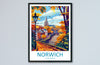 Norwich Travel Print