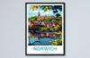 Norwich Travel Print