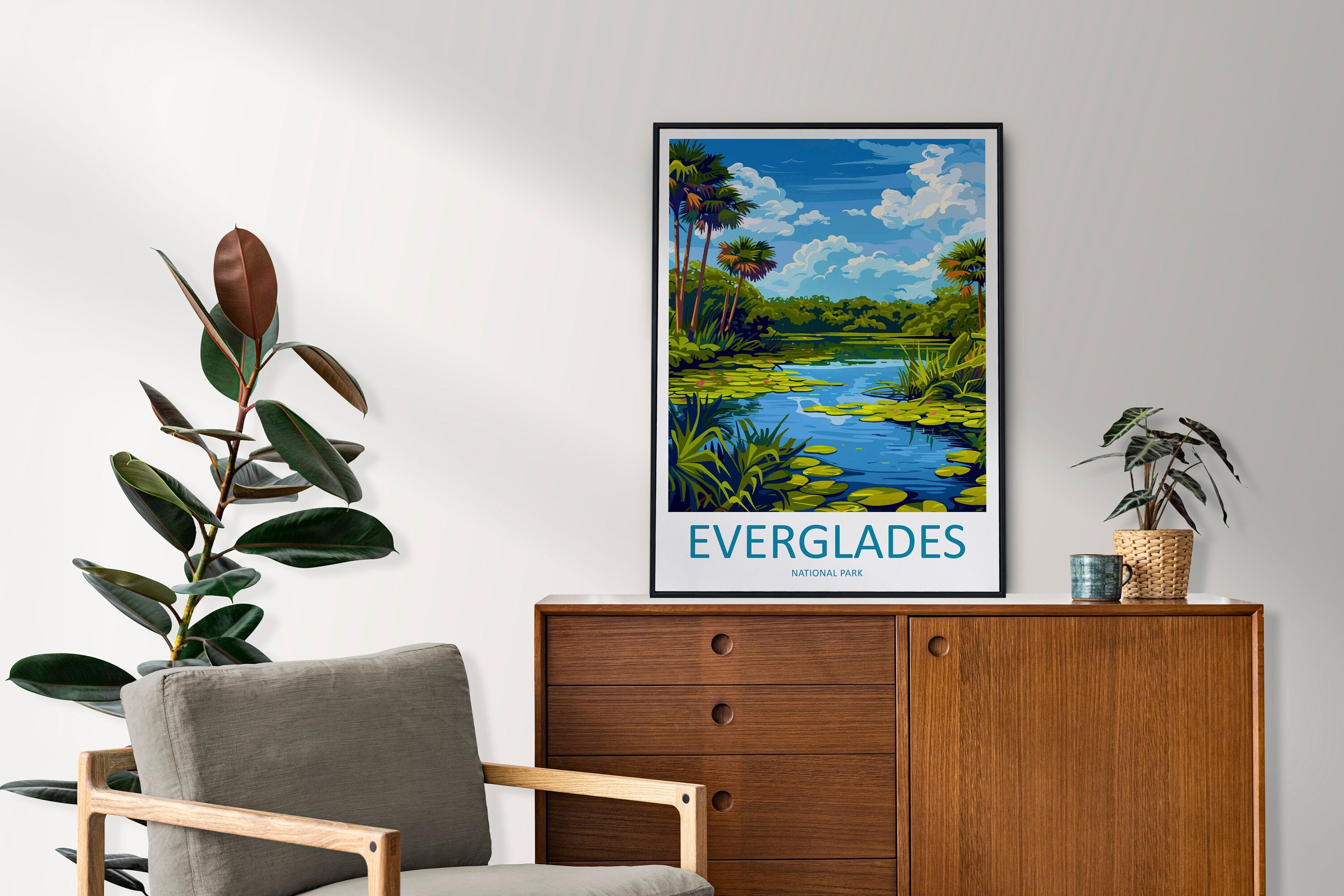 Everglades National Park Travel Print