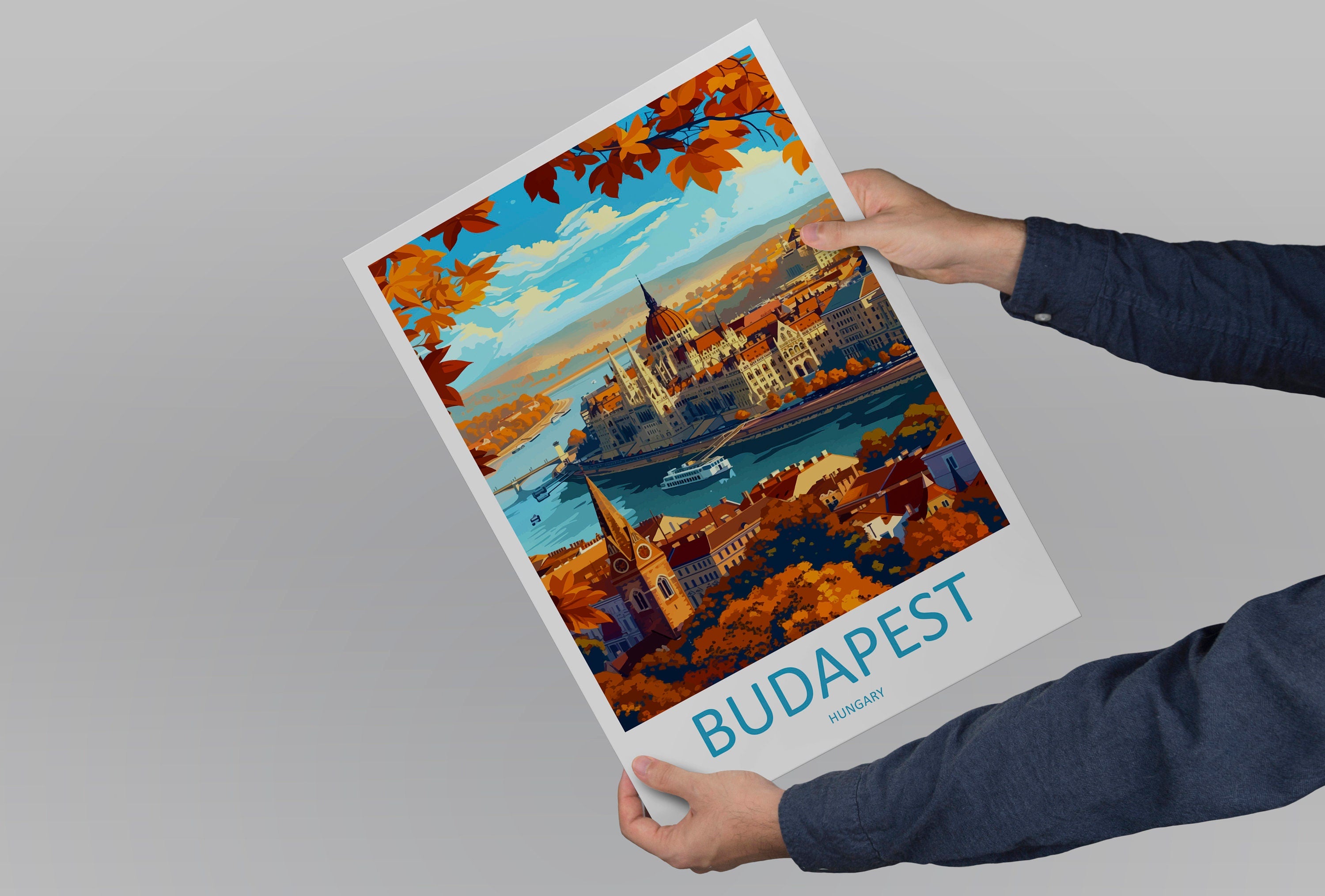 Budapest Travel Print