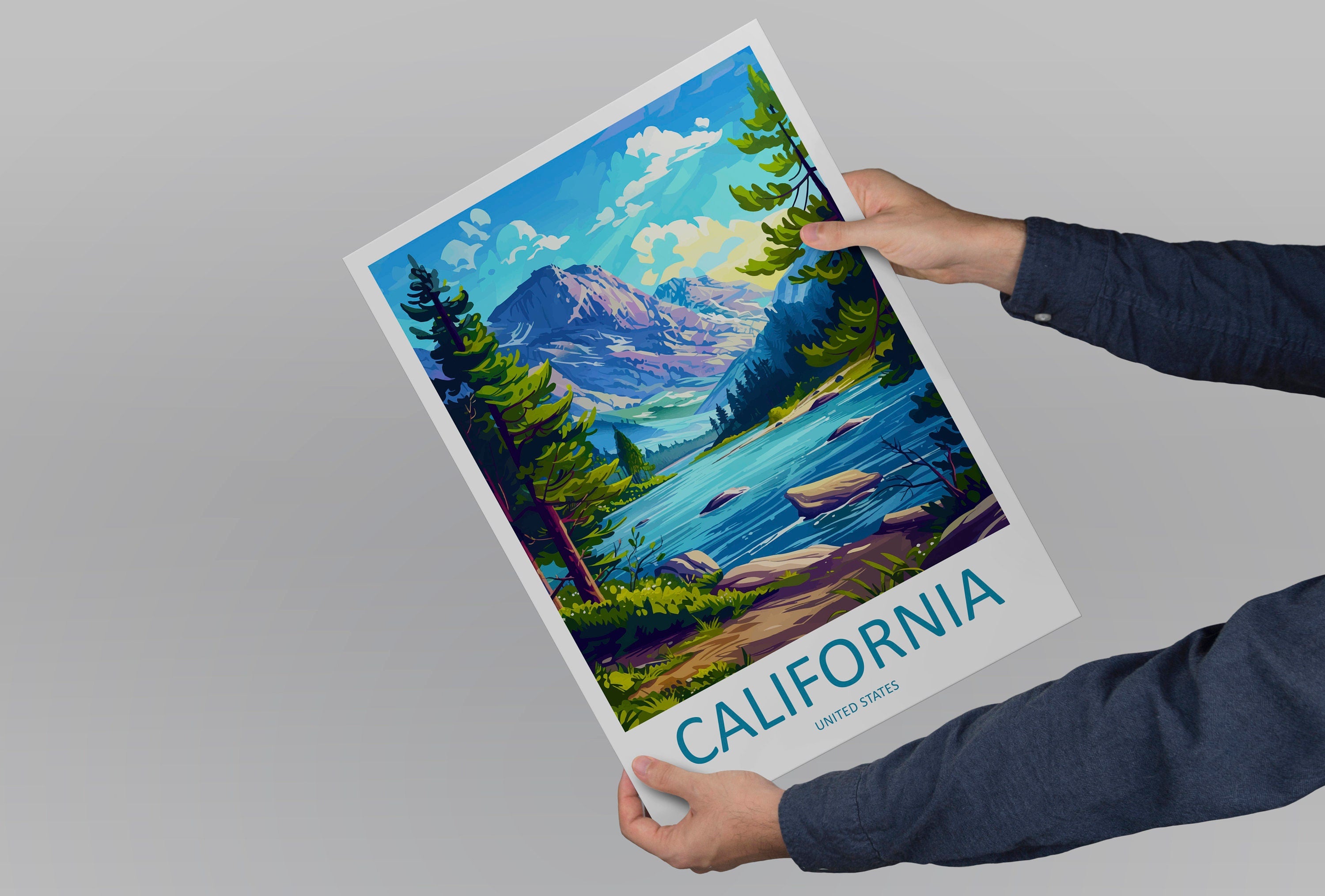 California Travel Print